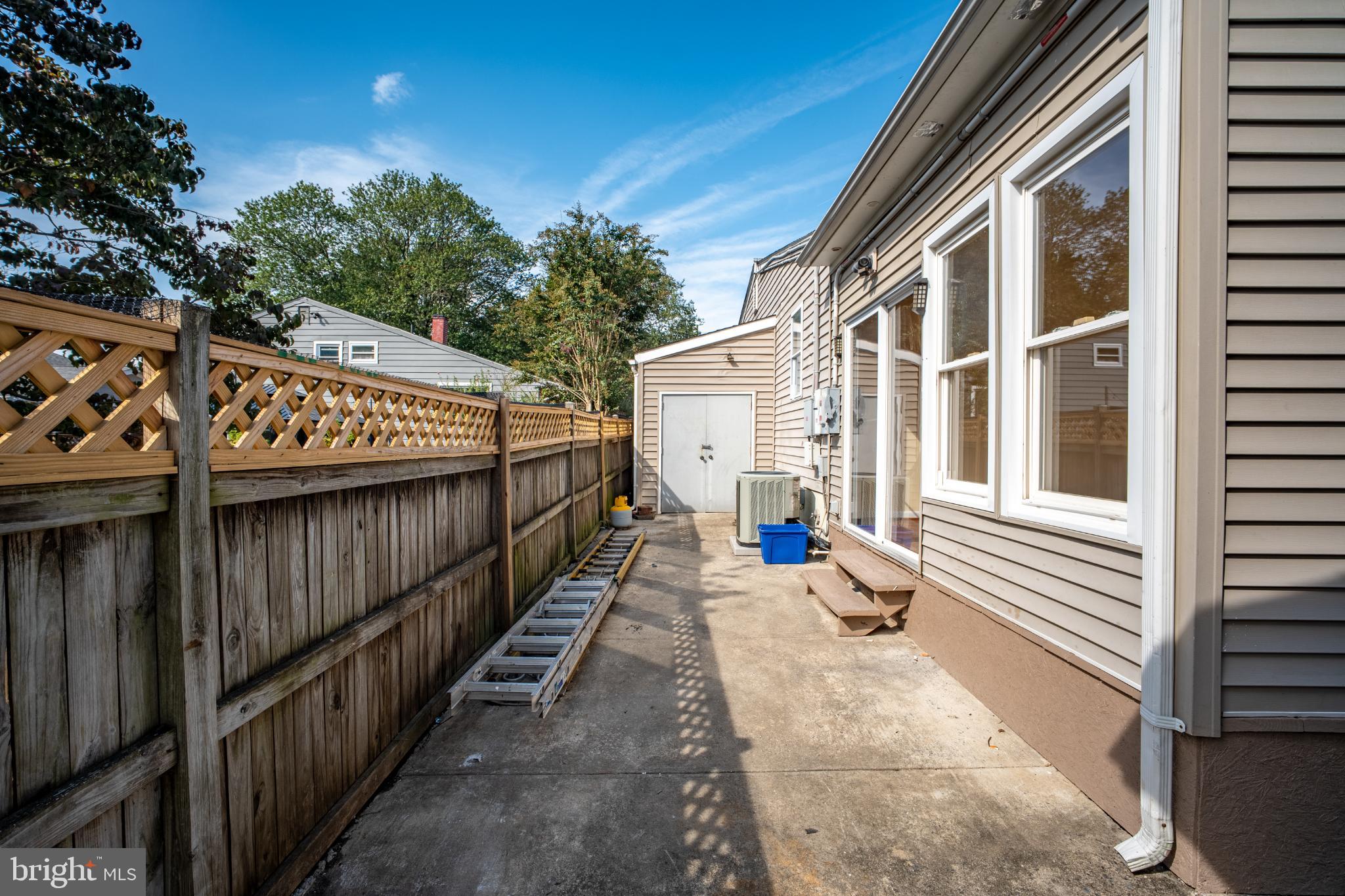 4104 Tulare Drive Silver Spring, MD 20906 - Photo 42 of 49 Charming side yard with sunny potential.