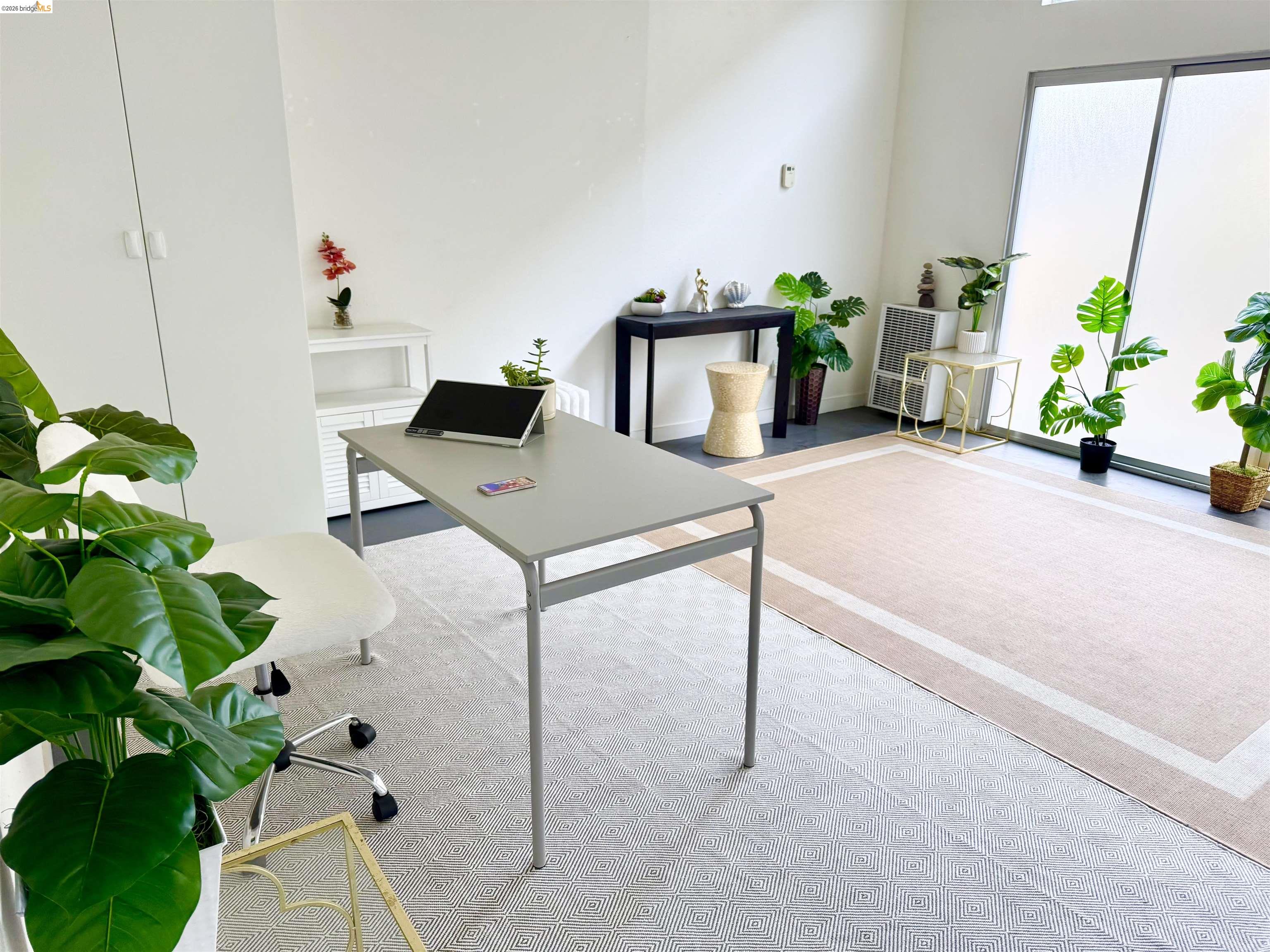 1450 Fourth Street, Unit 5 Berkeley, CA 94710 - Photo 5 of 26 a living room with furniture and a potted plant