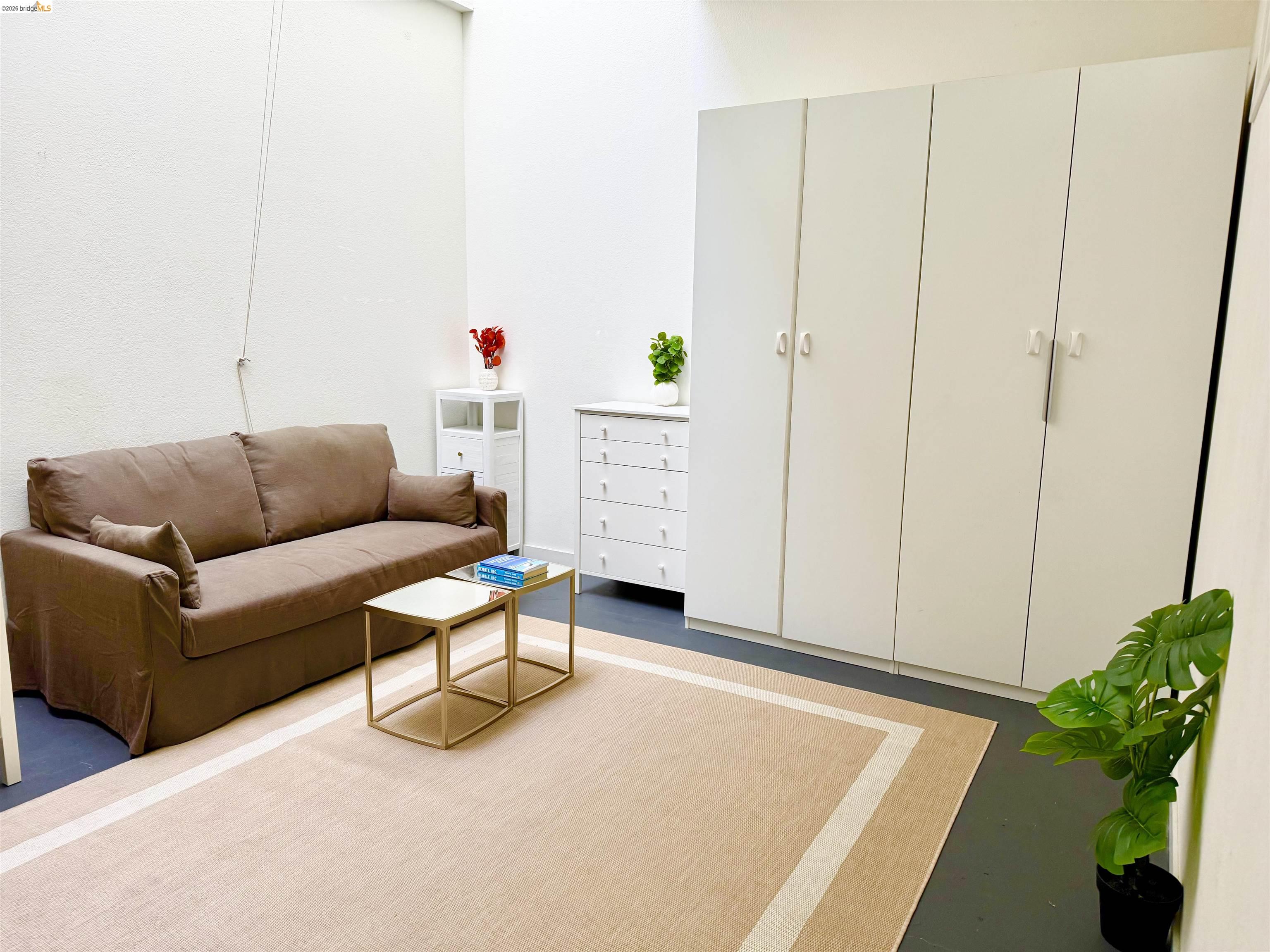 1450 Fourth Street, Unit 5 Berkeley, CA 94710 - Photo 7 of 26 a living room with furniture and a potted plant