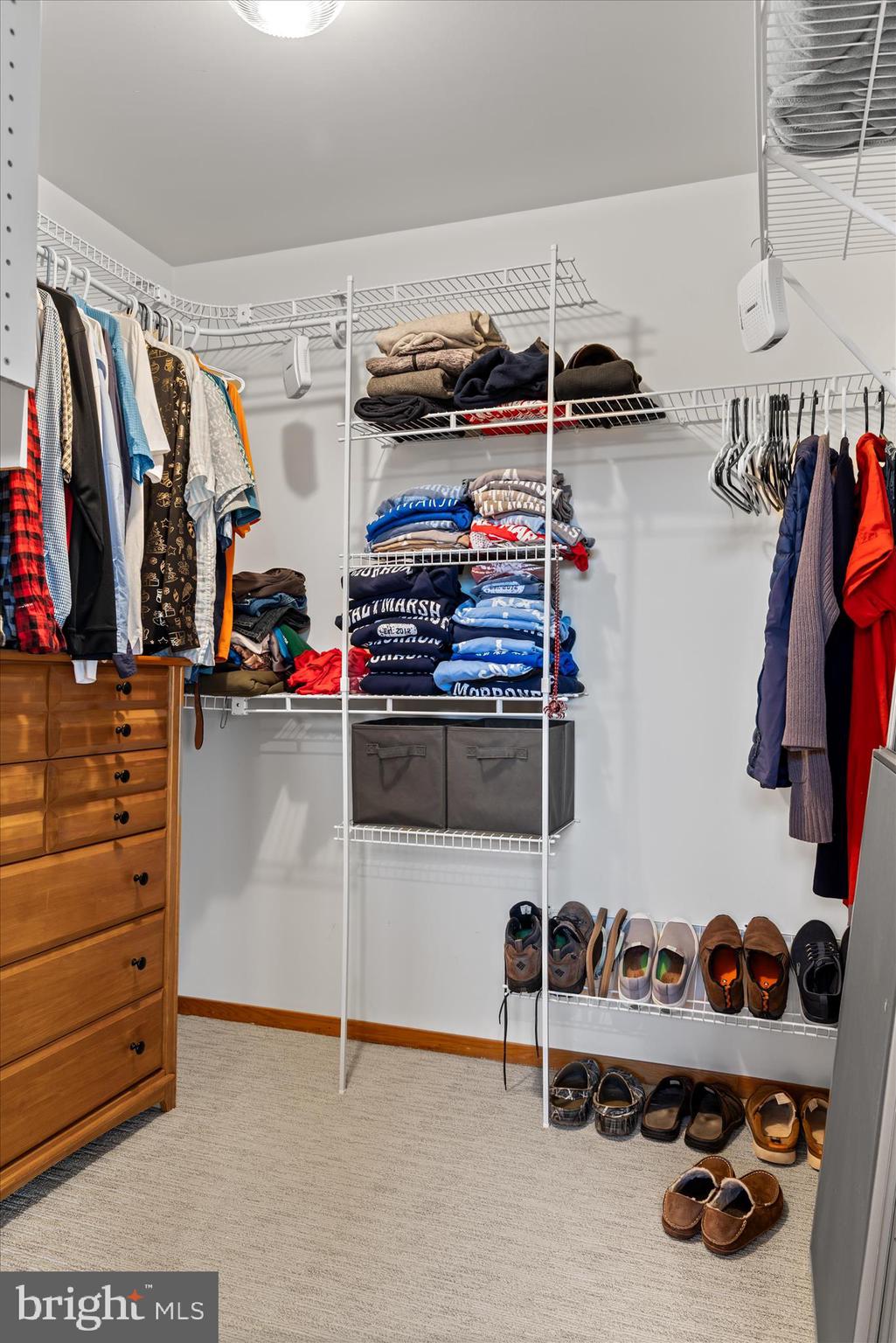 4808 Saltmarsh Lane Madison, MD 21648 - Photo 64 of 119 a view of walk in closet with clothes and shoes