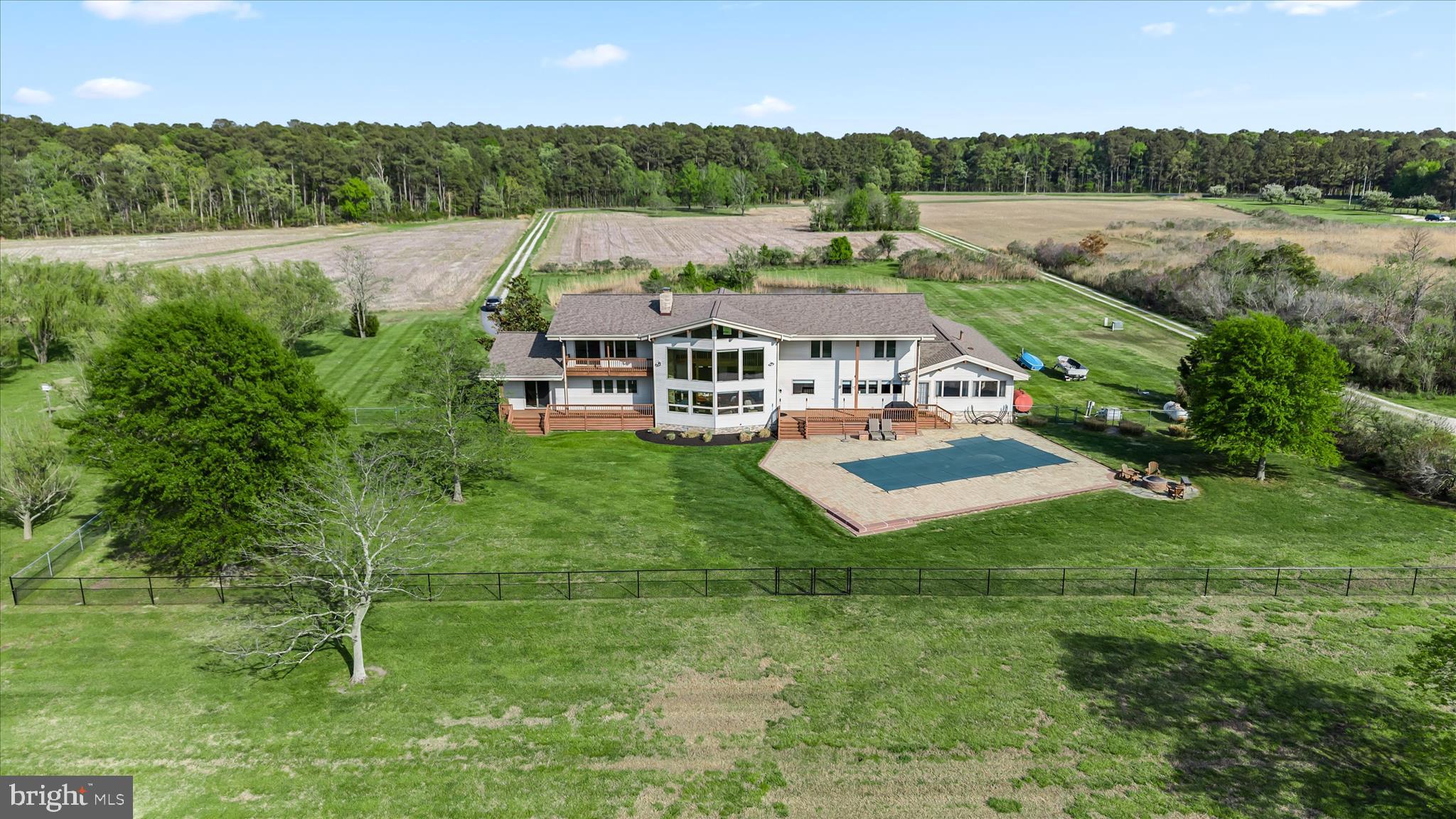 4808 Saltmarsh Lane Madison, MD 21648 - Photo 87 of 119 a aerial view of a house with a yard
