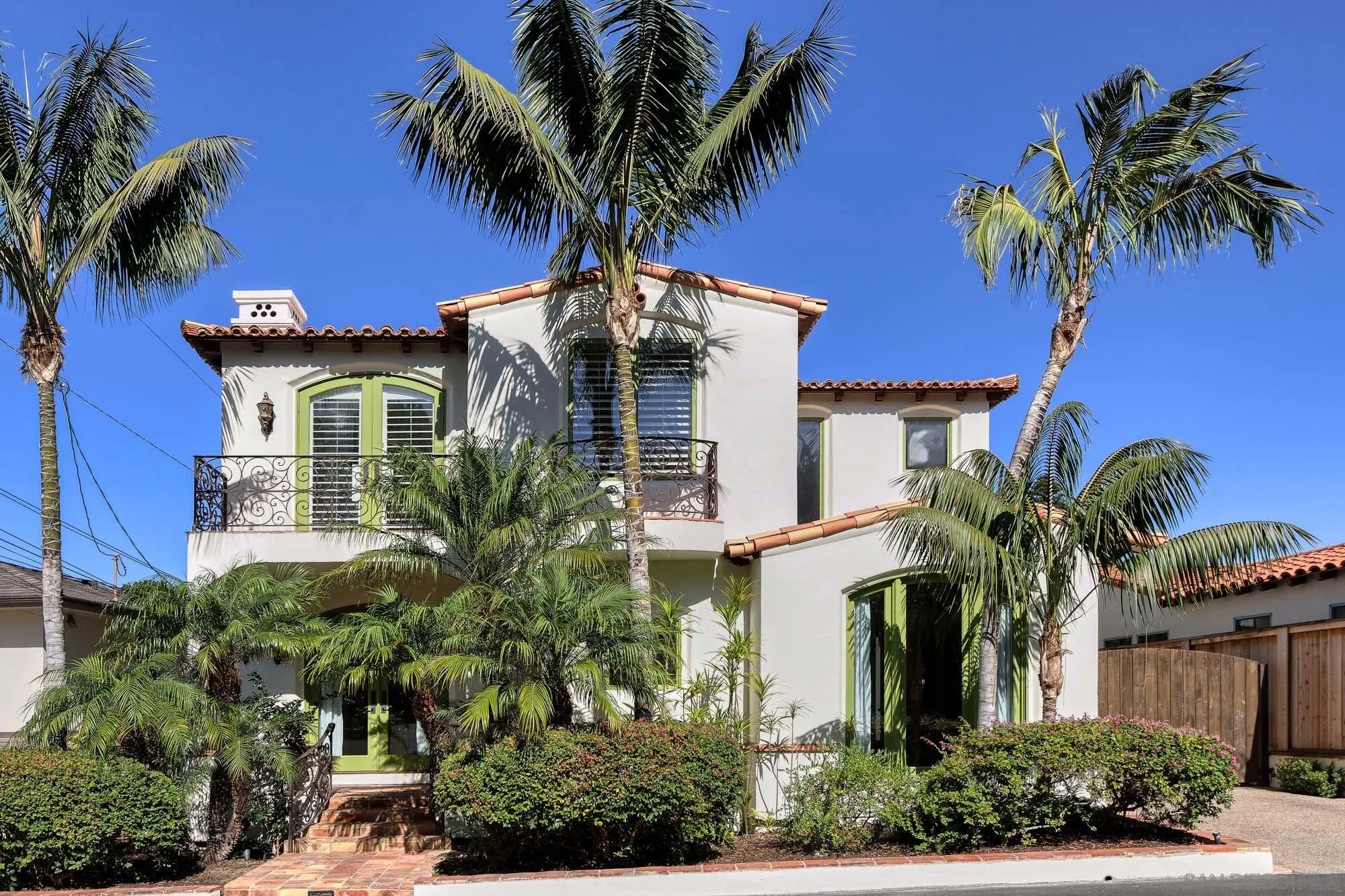 1908 Hypatia Way La Jolla, CA 92037 - Photo 2 of 29 front view of a house with a palm tree