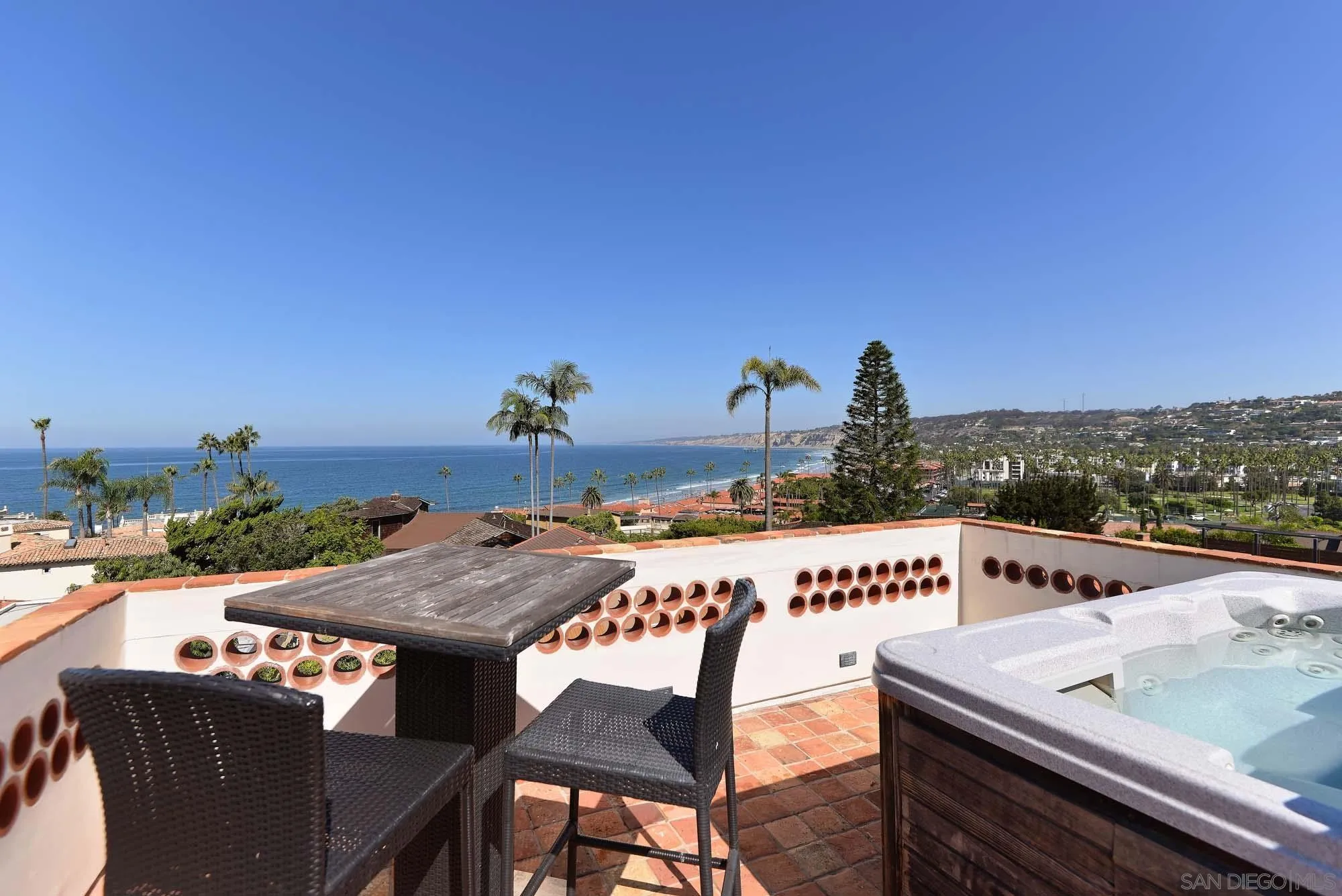 1908 Hypatia Way La Jolla, CA 92037 - Photo 5 of 29 a view of an outside dining space with seating area