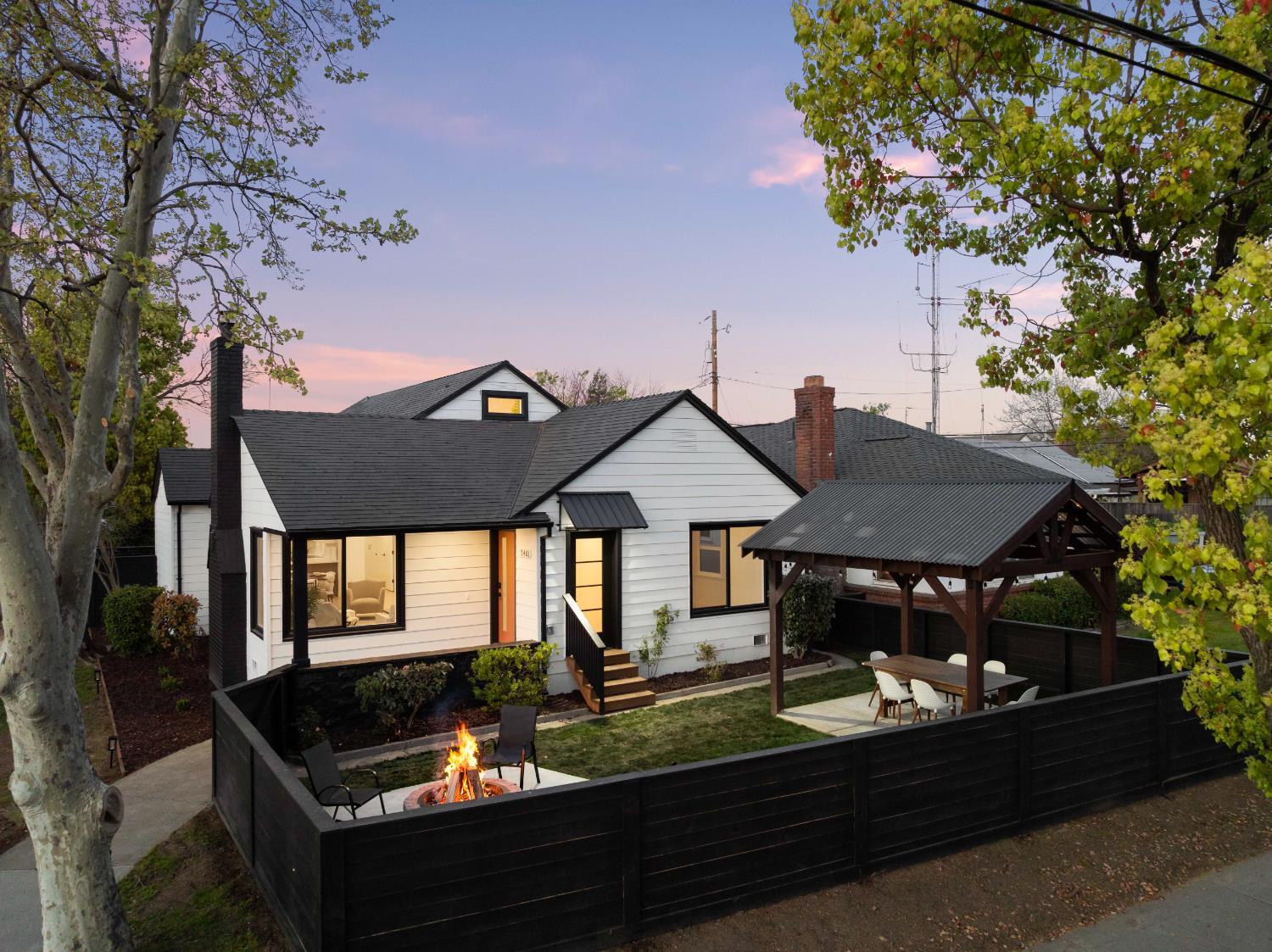 5401 J Street Sacramento, CA 95819 - Photo 4 of 71 a house view with a garden space