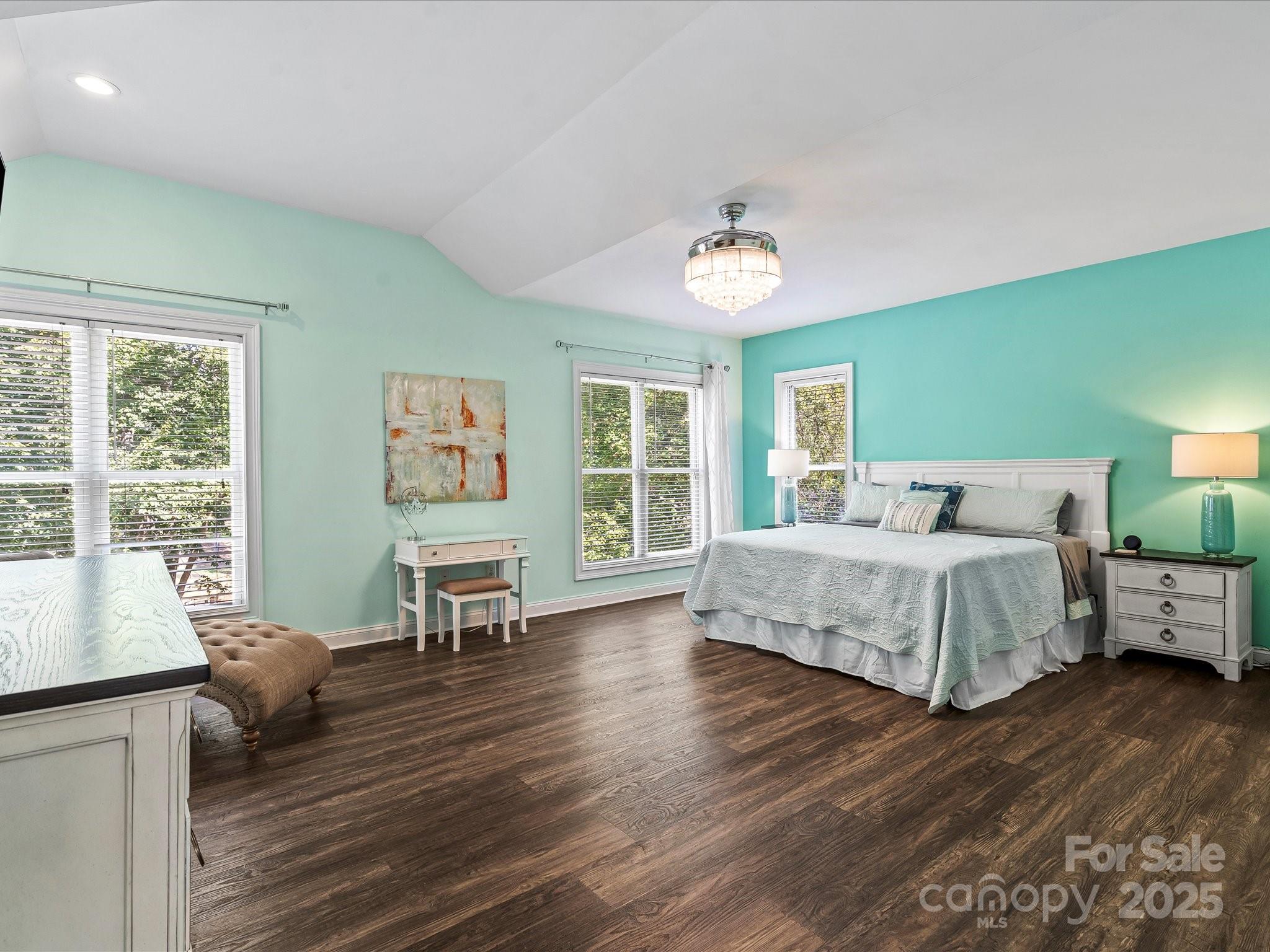 172 Beaten Path Road Mooresville, NC 28117 - Photo 15 of 48 a bedroom with furniture and a large window