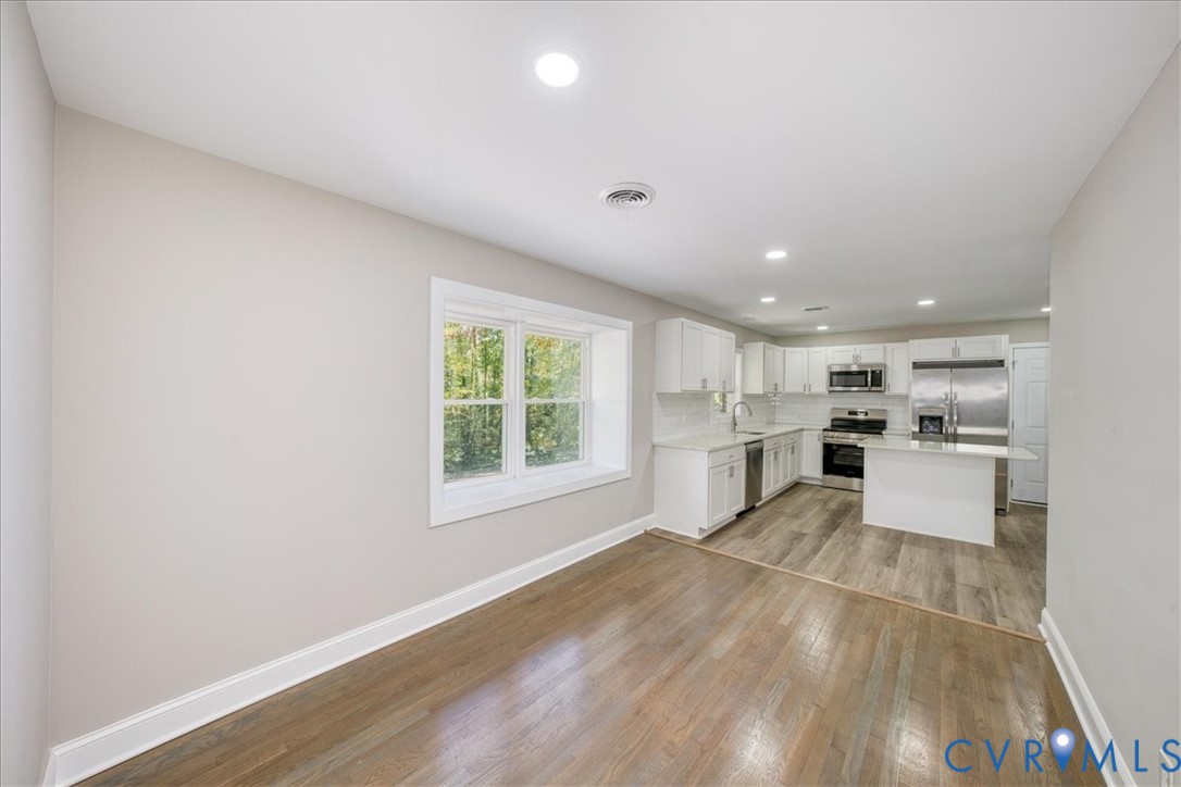3600 Sherbrook Road Richmond, VA 23235 - Photo 7 of 26 a view of kitchen with wooden floor