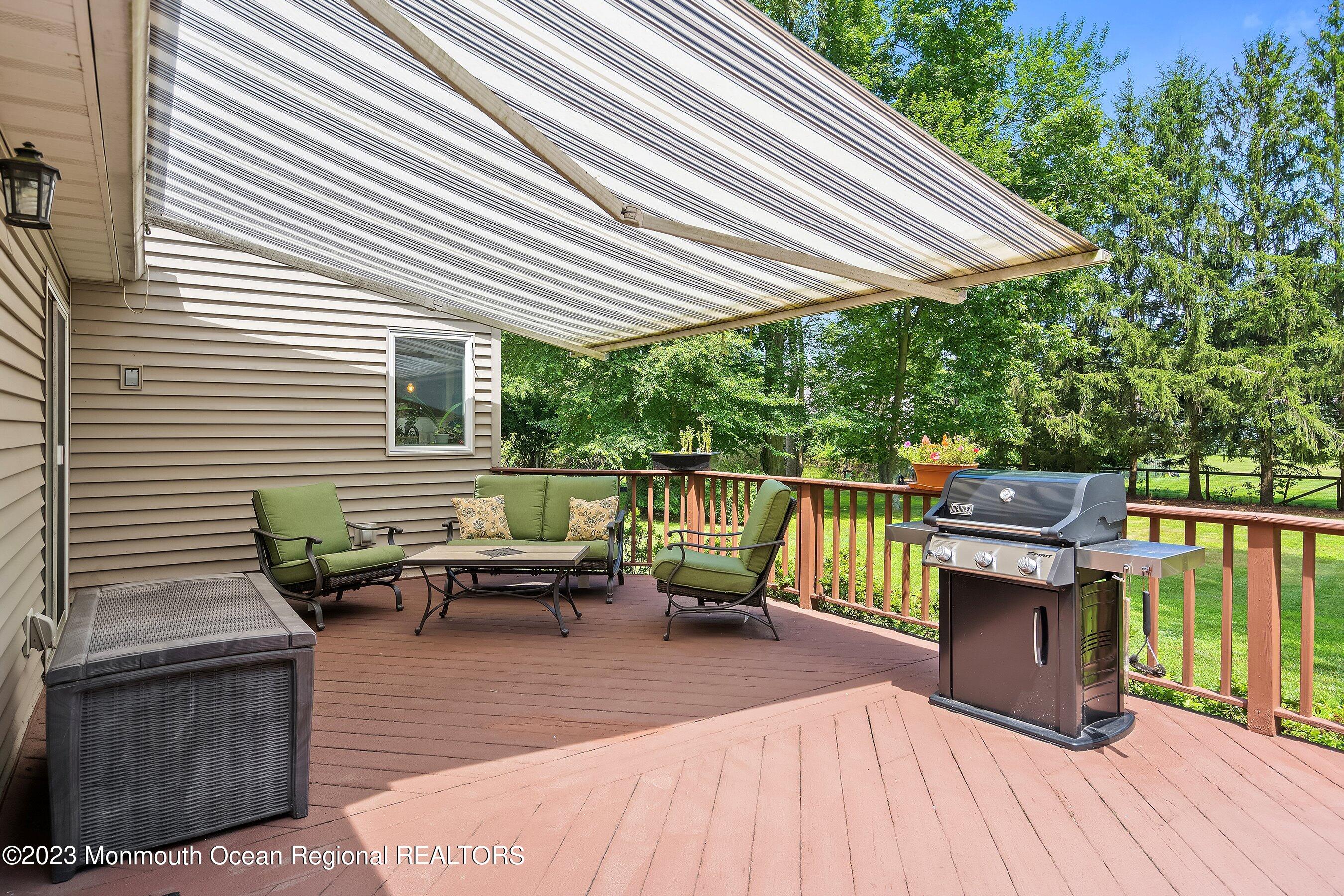 146 Peskin Road Farmingdale, NJ 07727 - Photo 24 of 31 swimming pool view with a seating space