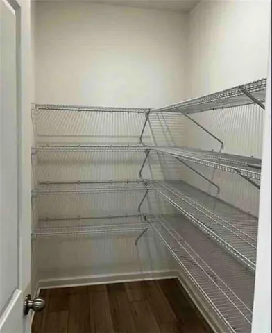 a view of walk in closet