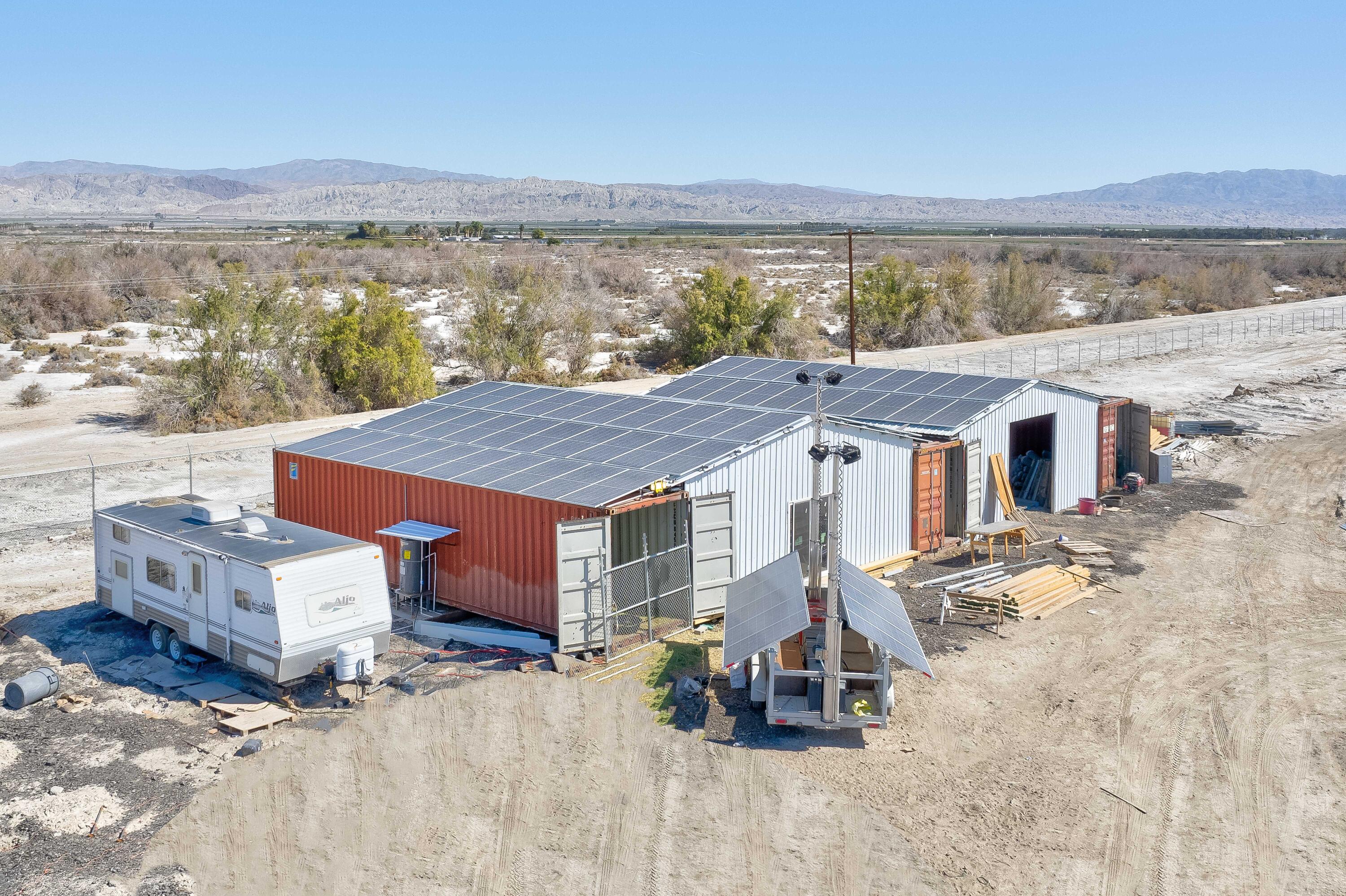 70140 Johnson Street Mecca, CA 92254 - Photo 5 of 29 an aerial view of a house with a terrace patio and balcony