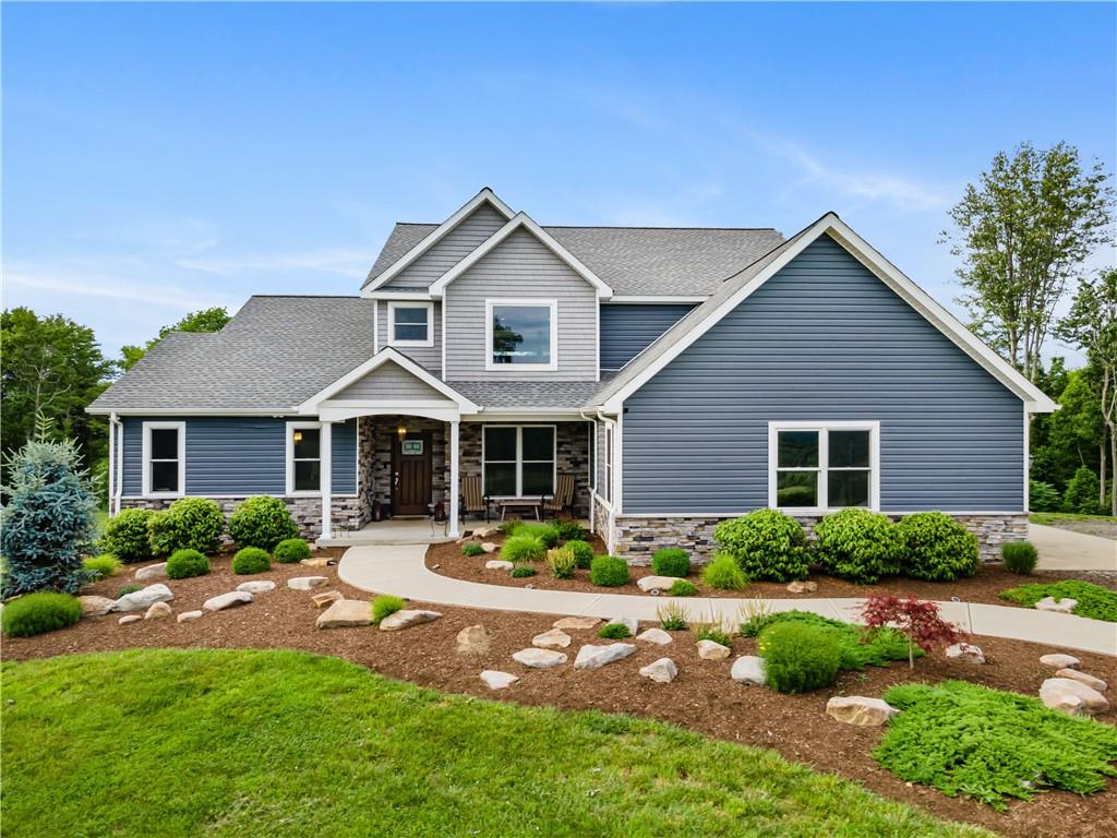 3396 5 Points Road Indiana, PA 15701 - Photo 3 of 49 a front view of a house with garden