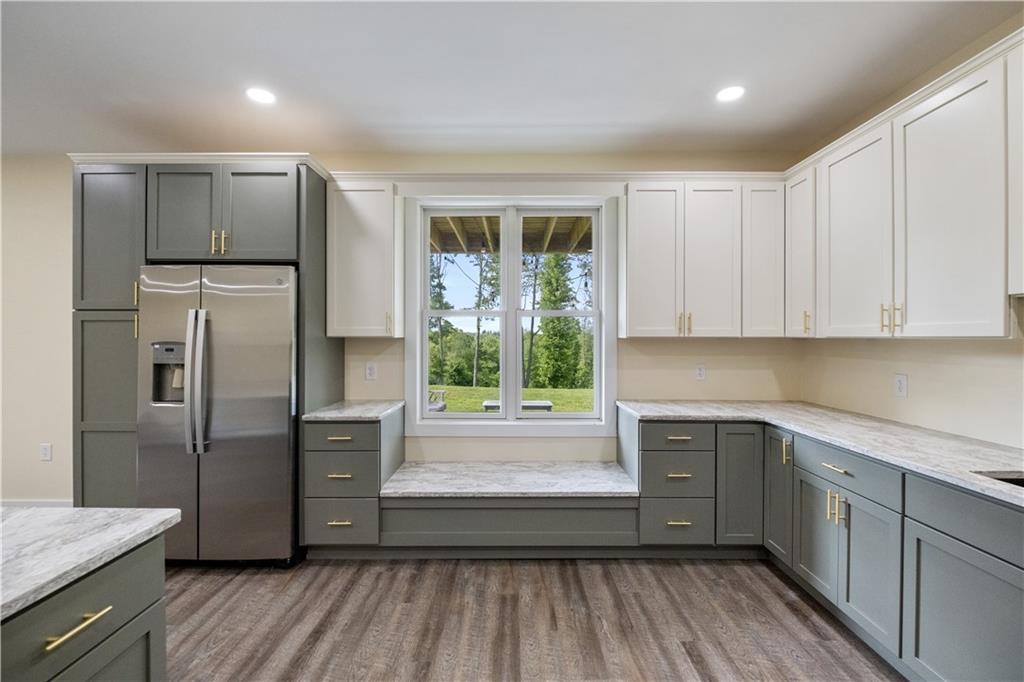 3396 5 Points Road Indiana, PA 15701 - Photo 42 of 49 a kitchen with a refrigerator a sink and cabinets