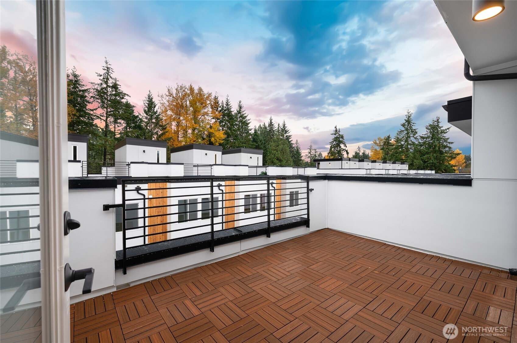 1176 129th Avenue Southeast Bellevue, WA 98005 - Photo 15 of 32 a view of a balcony with an outdoor space