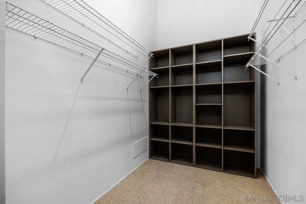 3643 Merced Drive Oceanside, CA 92056 - Photo 16 of 27 a view of an empty walk in closet
