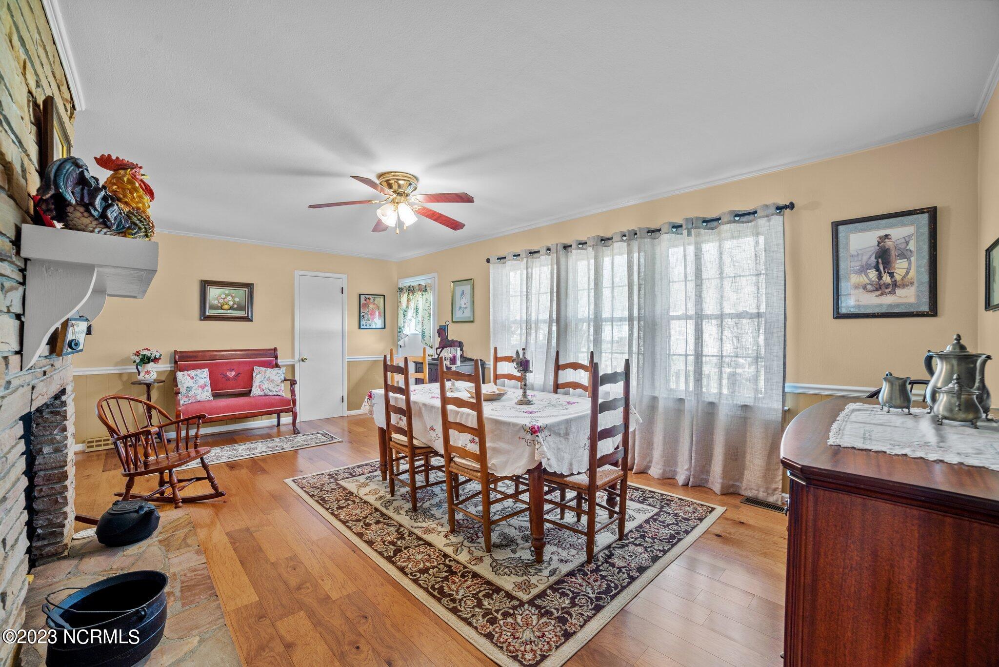 307 Firetower Road La Grange, NC 28551 - Photo 17 of 45 Den with Fireplace