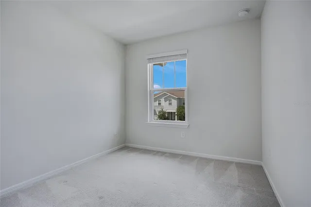 a view of empty room