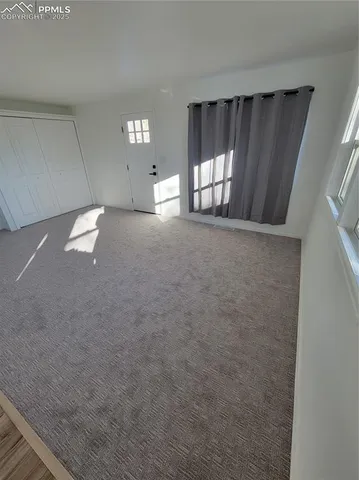 a view of empty room