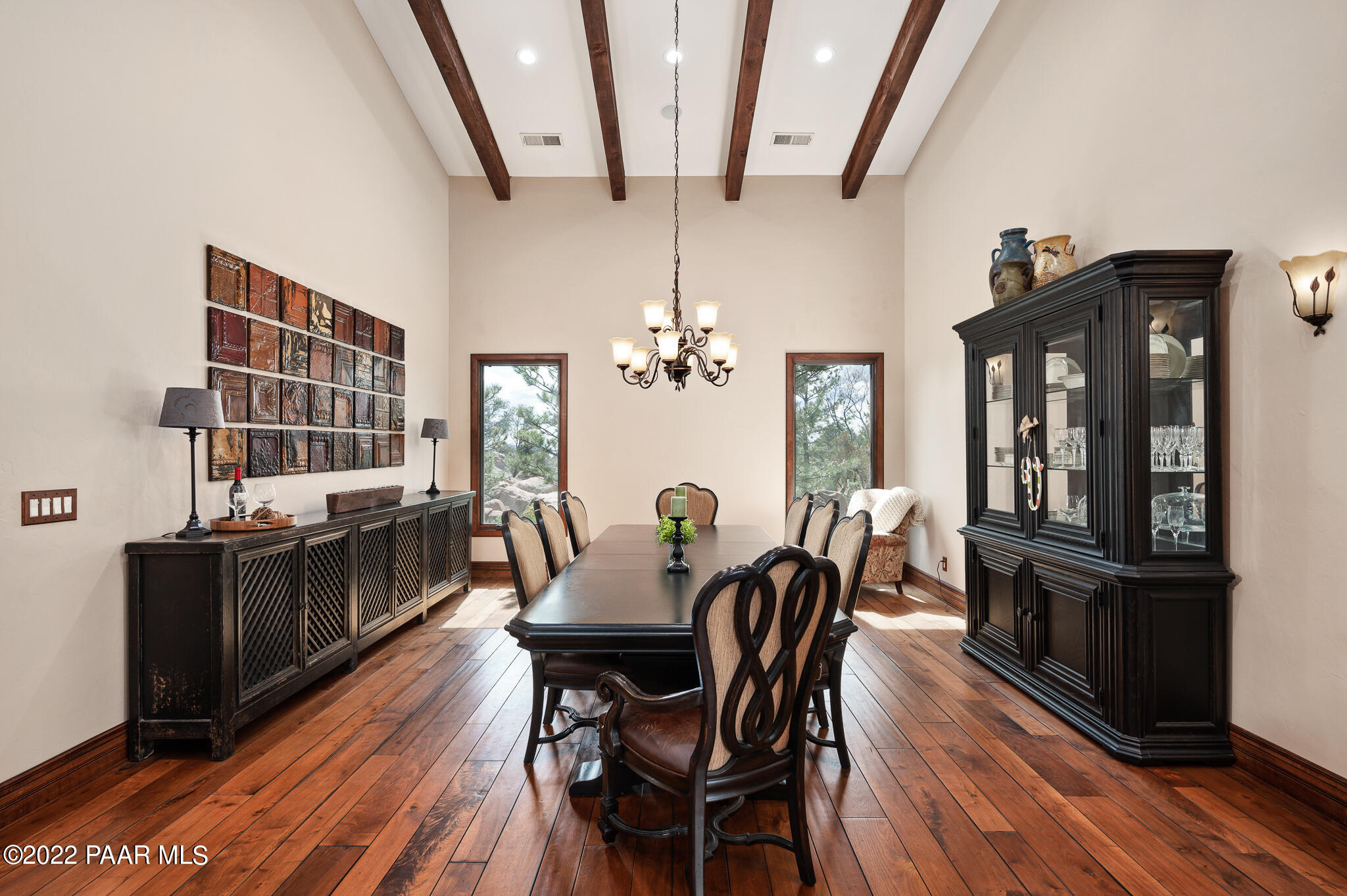 5350 West Three Forks Road Prescott, AZ 86305 - Photo 28 of 90 a dining room with furniture and window