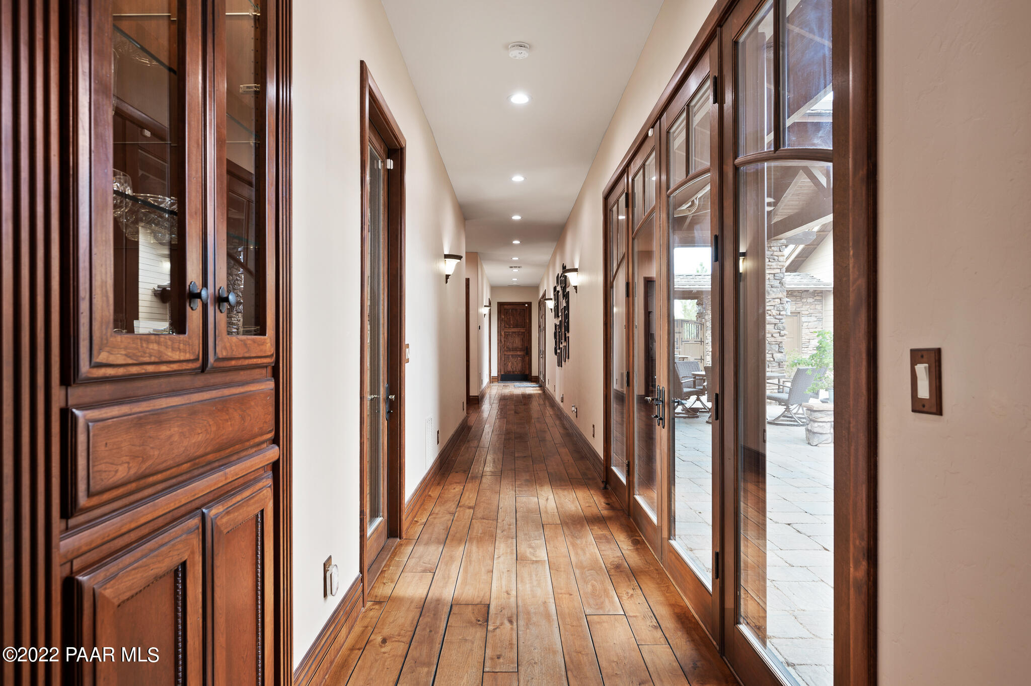 5350 West Three Forks Road Prescott, AZ 86305 - Photo 41 of 90 a view of hallway with wooden floor