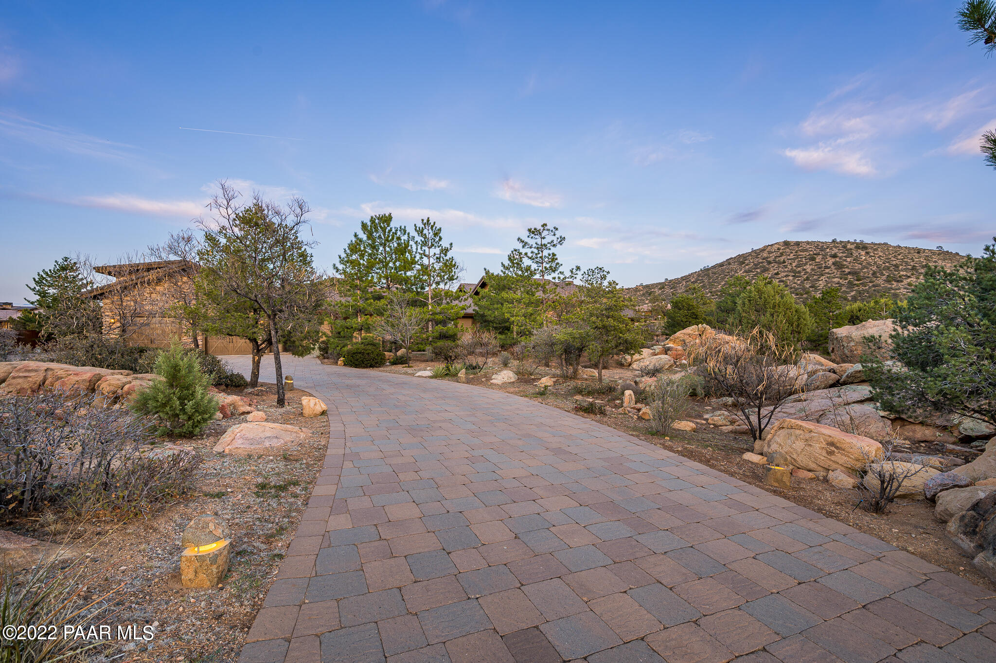 5350 West Three Forks Road Prescott, AZ 86305 - Photo 82 of 90 a view of a road with a yard