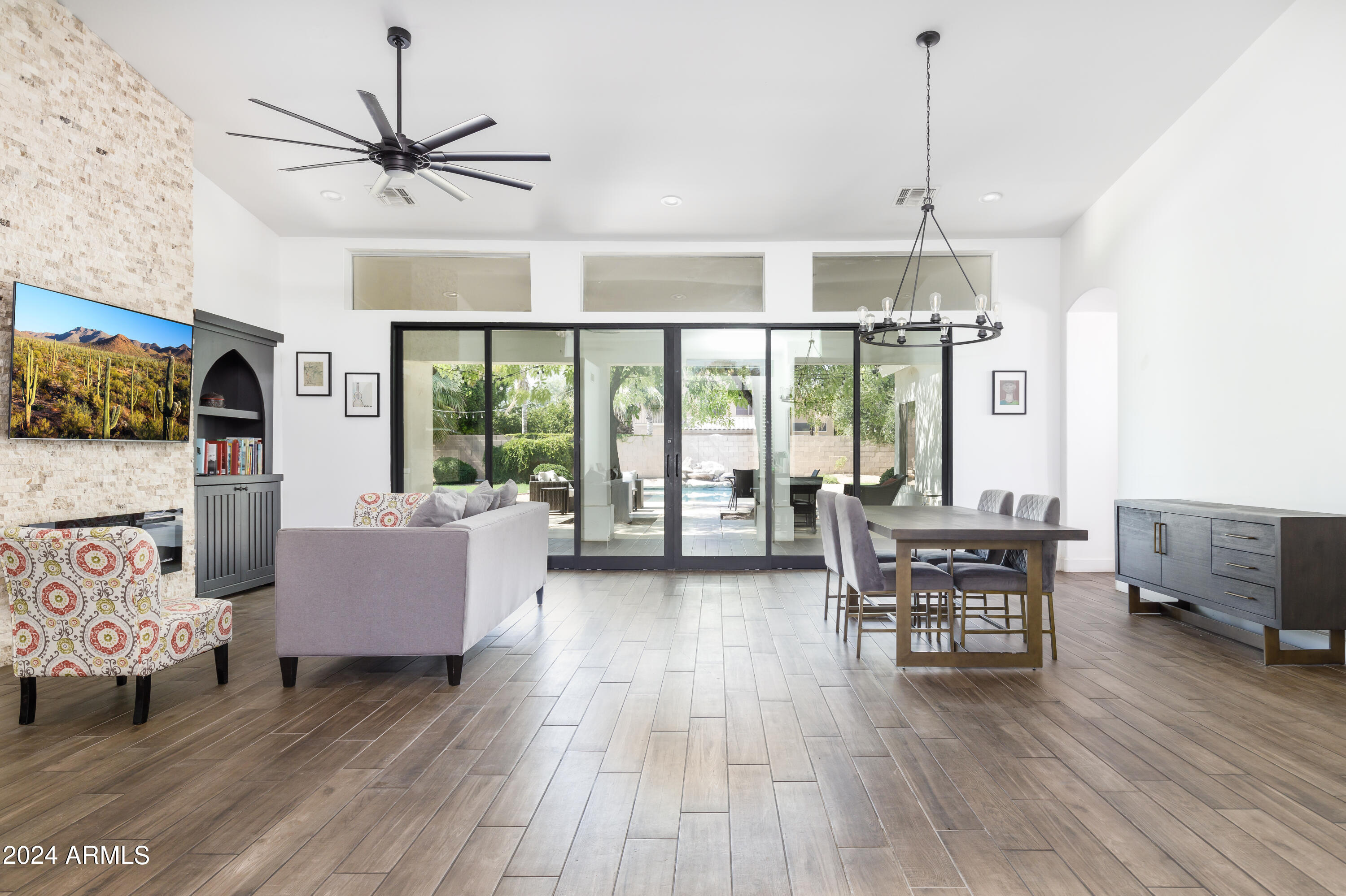 2134 East Victor Road Gilbert, AZ 85296 - Photo 4 of 15 Living room invites the outdoors in