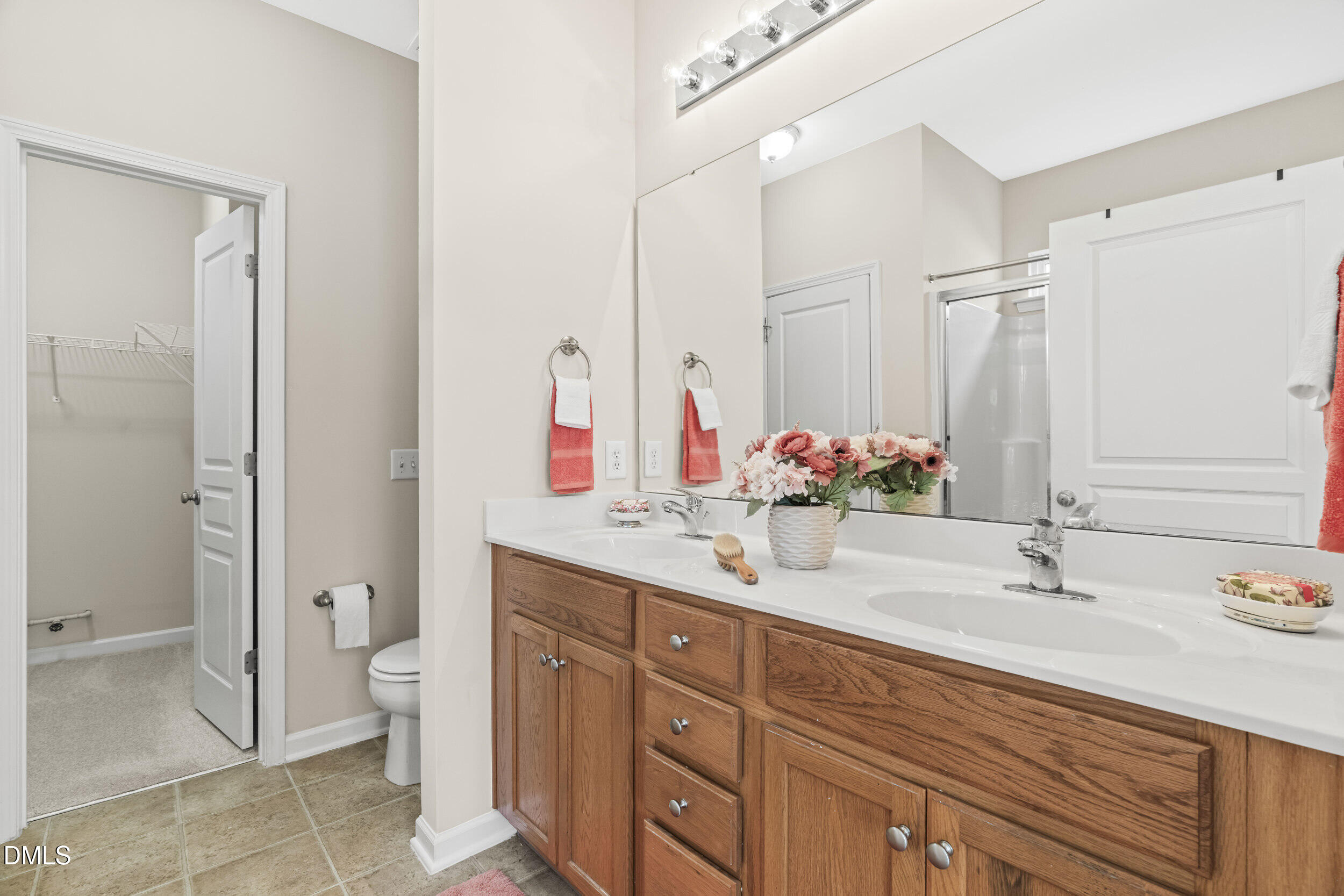 2513 Asher View Court Raleigh, NC 27606 - Photo 16 of 40 1st Floor Master Bath and Closet