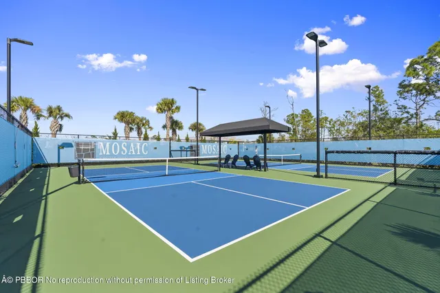 a view of a tennis court