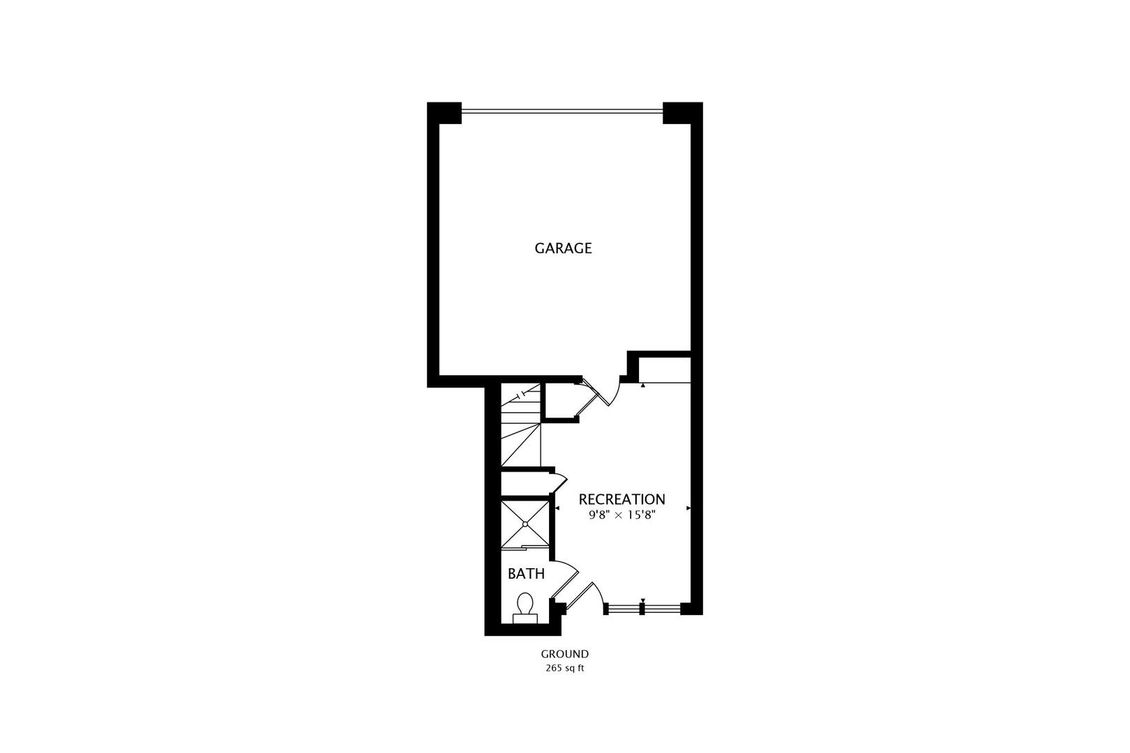 855 West Erie Street, Unit 126 Chicago, IL 60642 - Photo 20 of 24 a picture of a floor plan