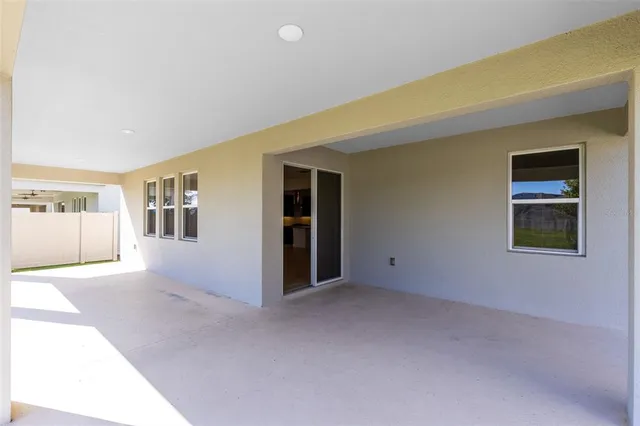 a view of empty room