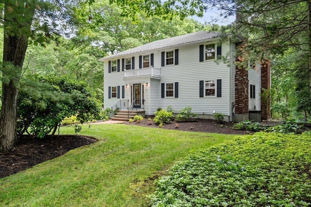 7 Ridge Hill Way Andover, MA 01810 - Photo 2 of 42 a front view of a house with a yard