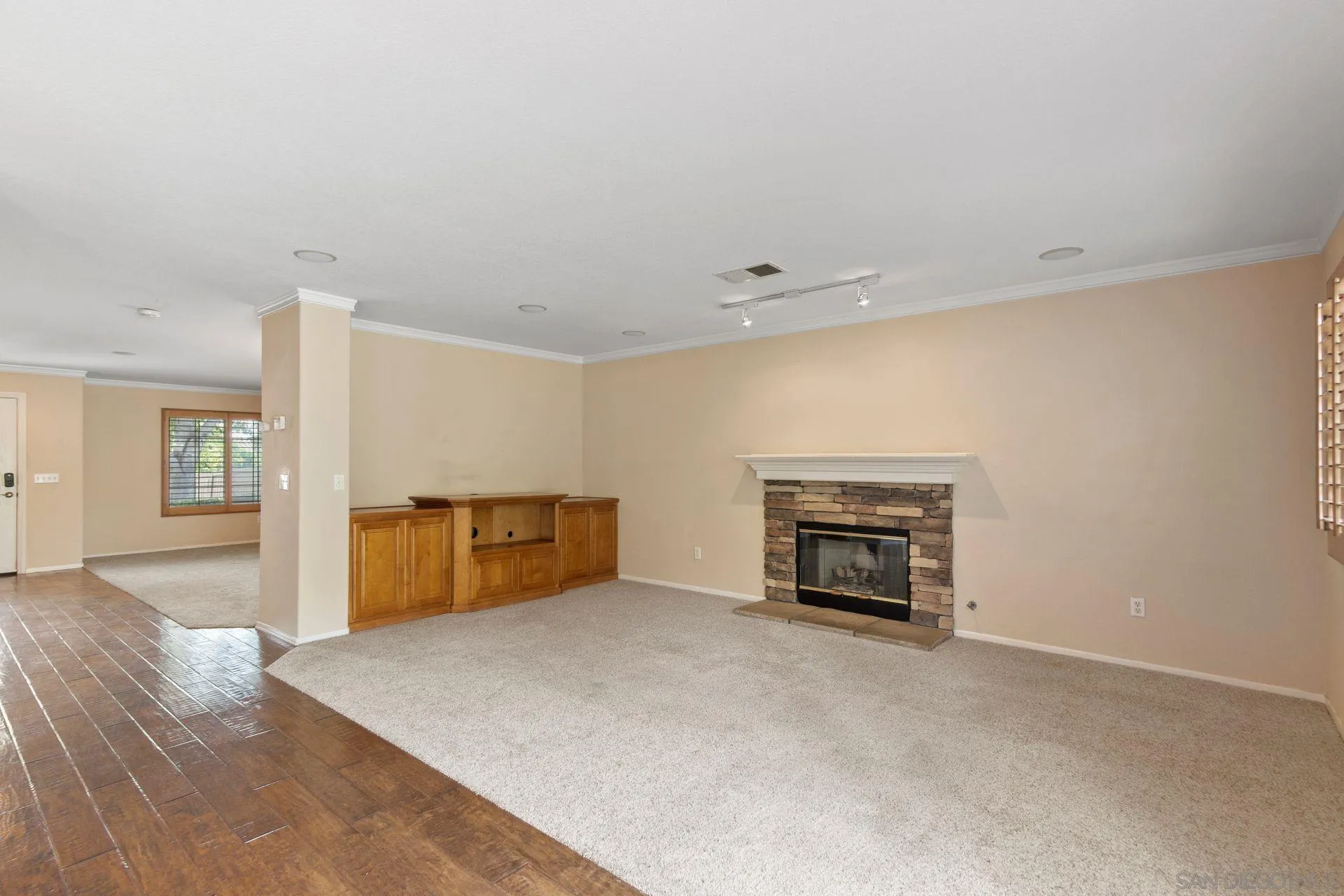 302 La Soledad Way Oceanside, CA 92057 - Photo 20 of 37 a view of a livingroom with a fireplace