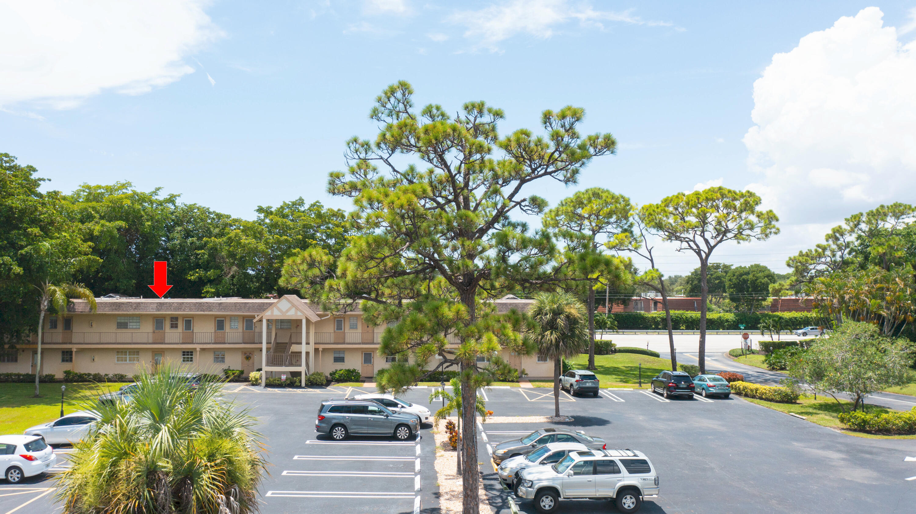 3001 Linton Boulevard, Unit 213C Delray Beach, FL 33445 - Photo 2 of 35 a view of a patio with table and chairs and potted plants