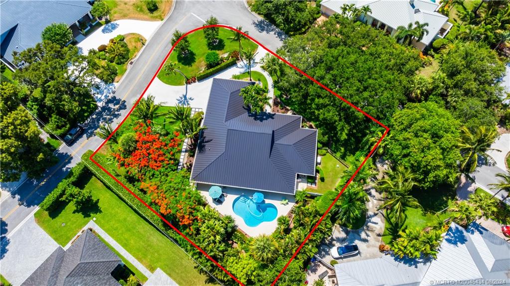 121 Hillcrest Drive Stuart, FL 34996 - Photo 56 of 65 an aerial view of a house