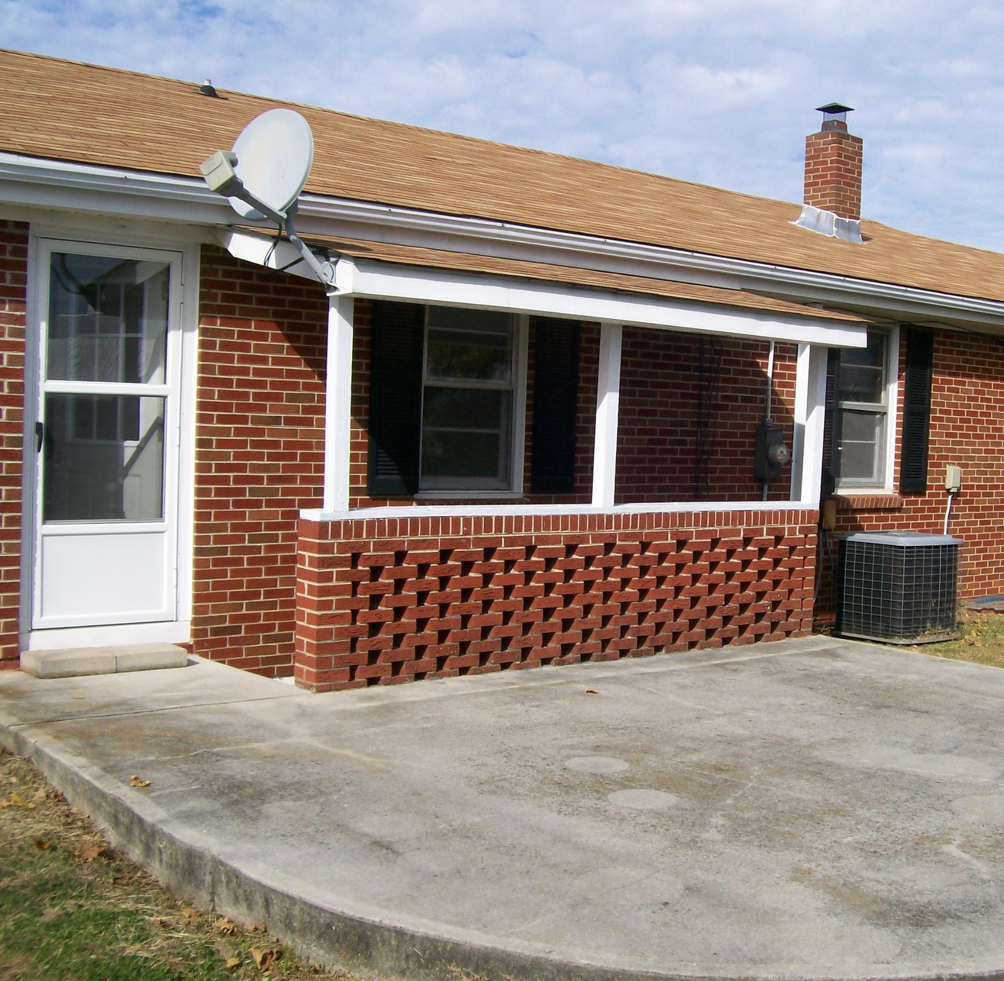 482 Webster Road Glade Hill, VA 24092 - Photo 10 of 30 REAR PATIO