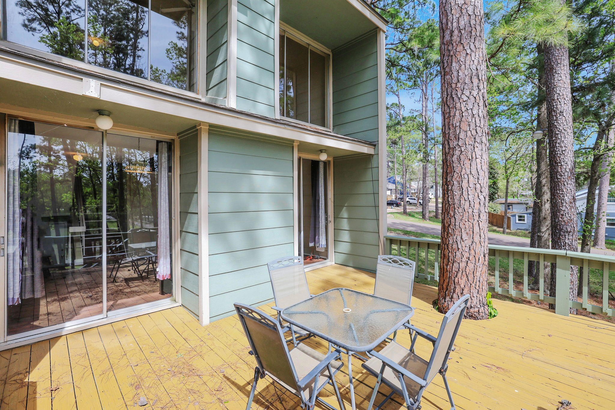 178 Villa Way Coldspring, TX 77331 - Photo 11 of 43 swimming pool view with a seating space