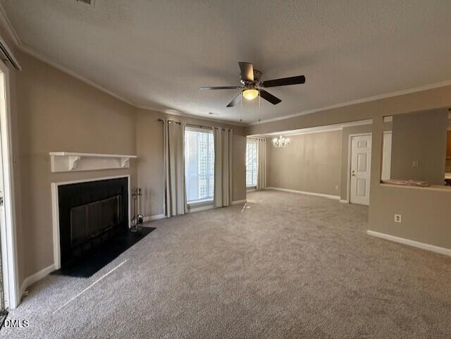 4651 Timbermill Court, Unit 201 Raleigh, NC 27612 - Photo 3 of 16 a view of empty room with a fireplace