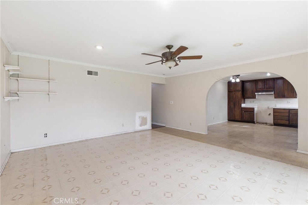 456 West Bennett Street Compton, CA 90220 - Photo 8 of 13 a view of a livingroom with a ceiling fan