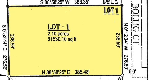 $35,000 | Lot 1 Bollig, Nekoosa, WI 54457