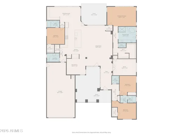 $1,139,000 | 5124 South Ponderosa Drive, Gilbert, AZ 85298