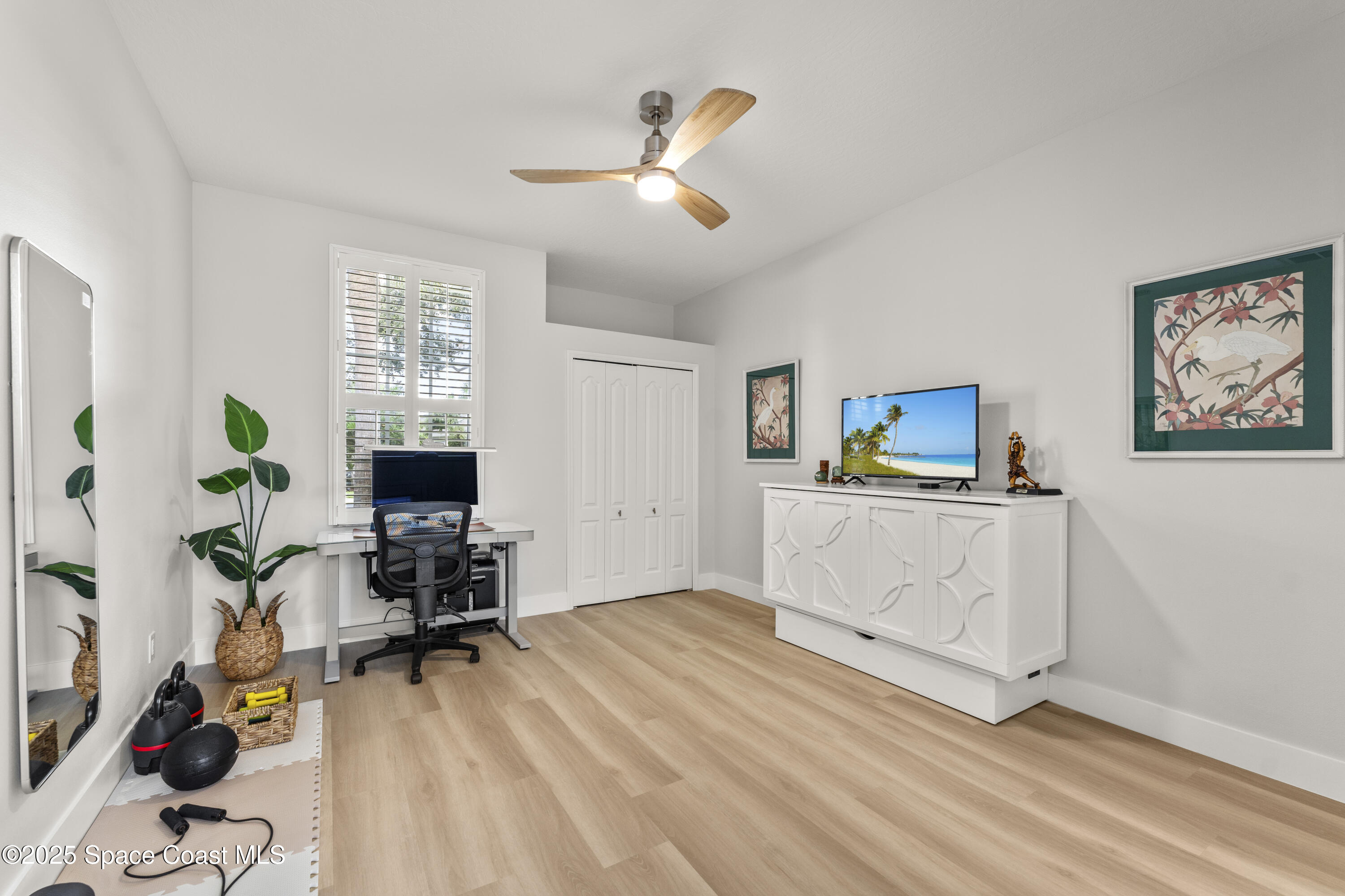 3053 Jacobaeus Lane Indialantic, FL 32903 - Photo 24 of 35 a view of workspace with workspace and a window