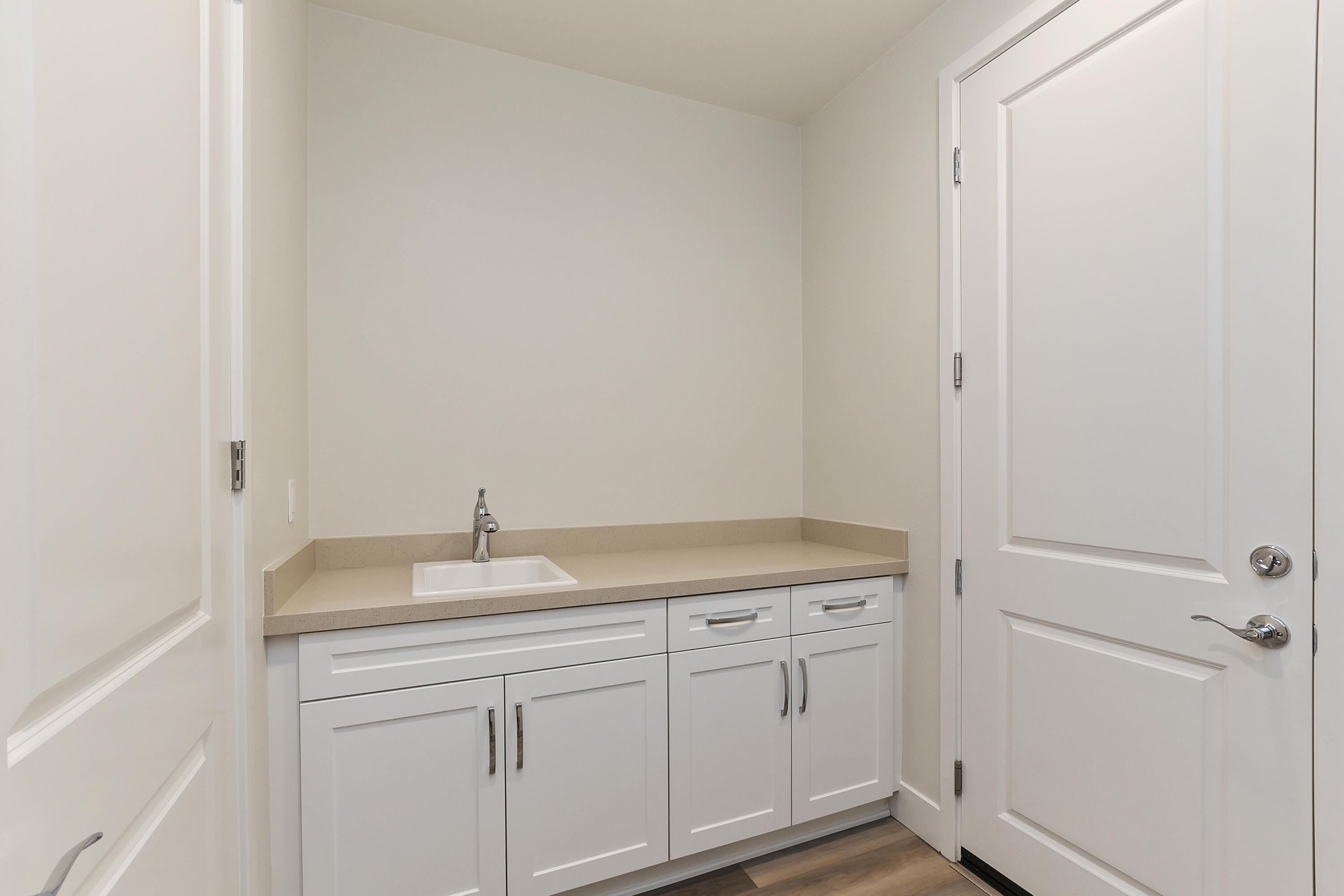 82365 Murray Canyon Drive, Unit LT#8199 Indio, CA 92201 - Photo 19 of 39 a bathroom with a sink and vanity
