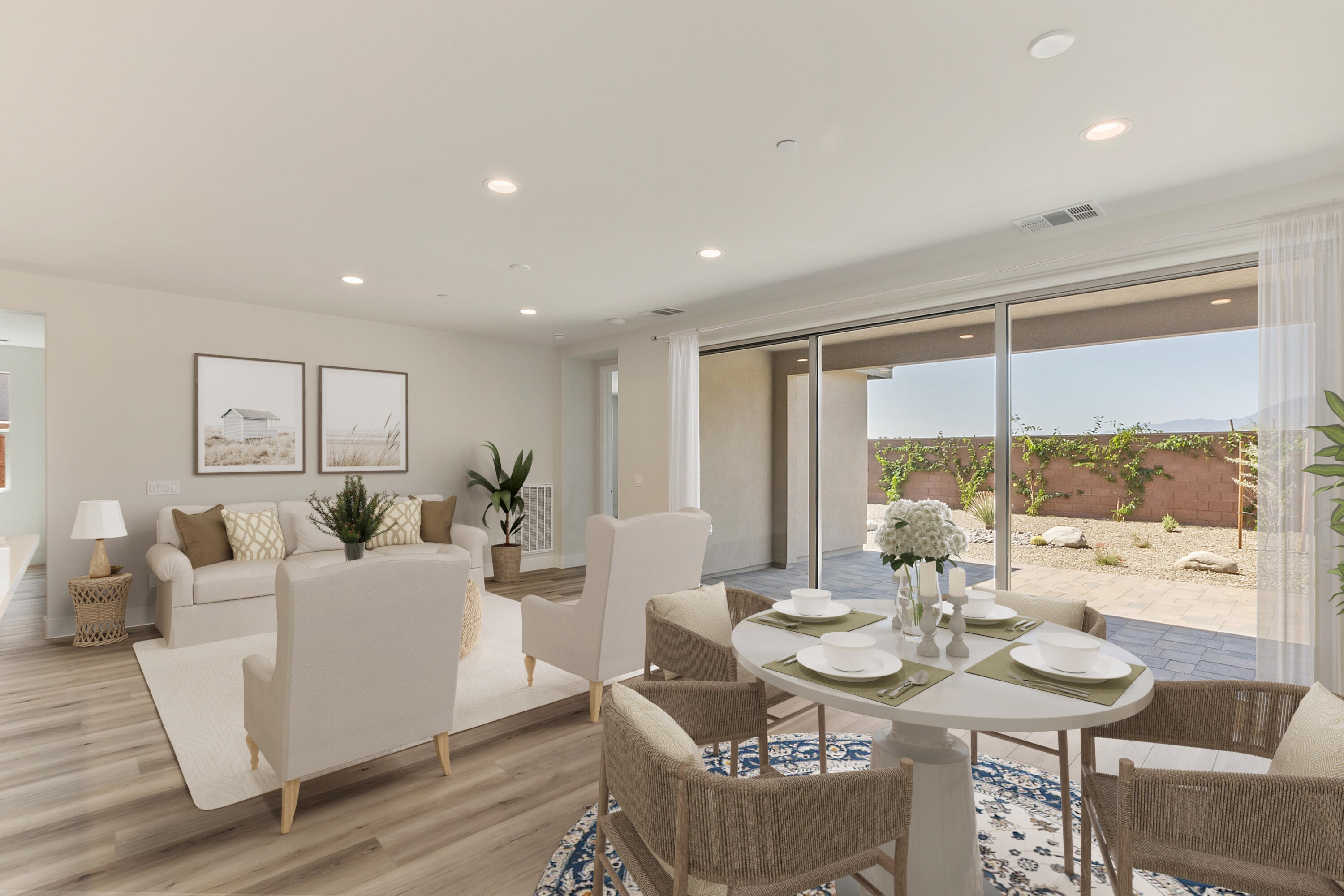 82365 Murray Canyon Drive, Unit LT#8199 Indio, CA 92201 - Photo 3 of 39 a living room with furniture and a large window