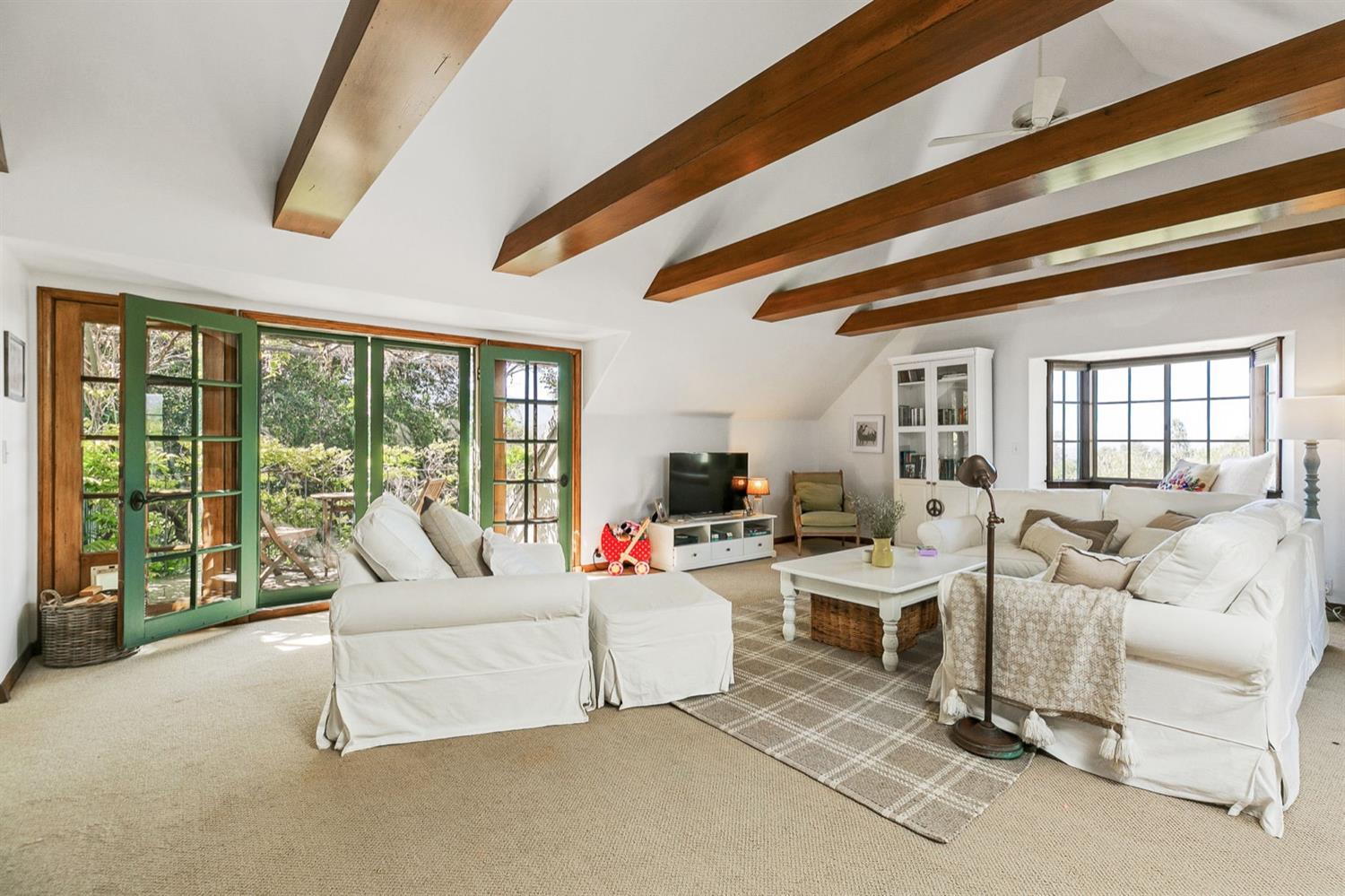 1712 Ladera Road Ojai, CA 93023 - Photo 24 of 47 a living room with furniture and a large window