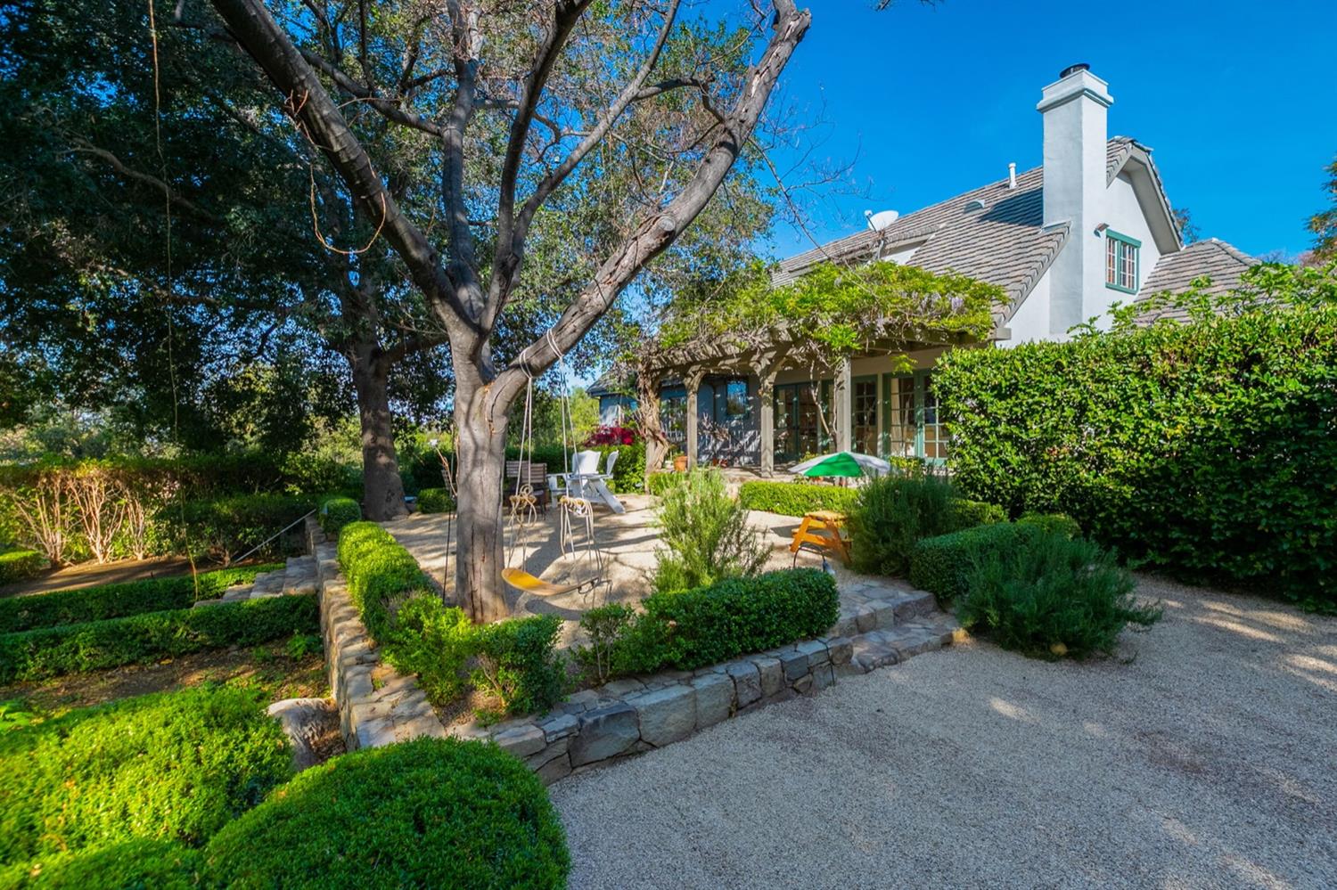 1712 Ladera Road Ojai, CA 93023 - Photo 36 of 47 a front view of a house with garden