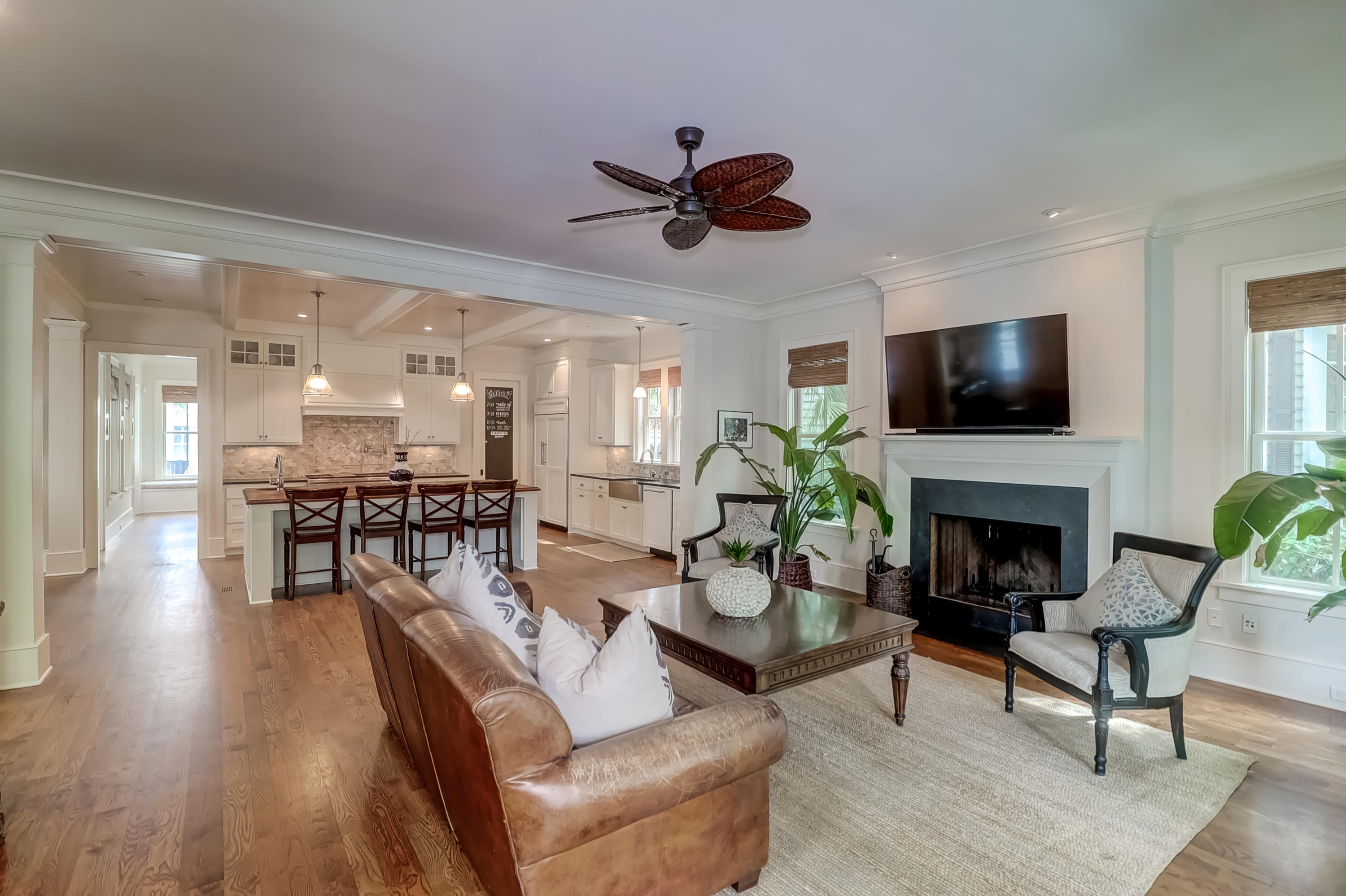 8 Perseverance Street Mount Pleasant, SC 29464 - Photo 7 of 46 Living Room & Kitchen