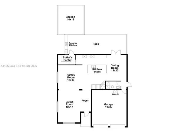 $12,000 | 1117 Alberca Street, Coral Gables, FL 33134