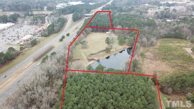 a view of a yard with an outdoor space