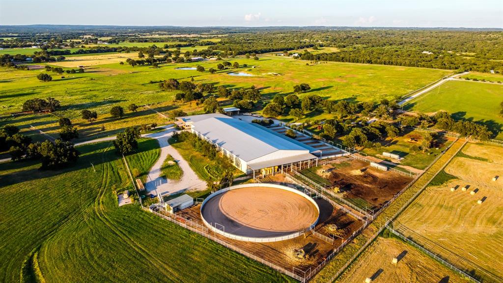 990 Farm To Market 113 Weatherford, TX 76088 - Photo 37 of 37 an aerial view of a house with a ocean view