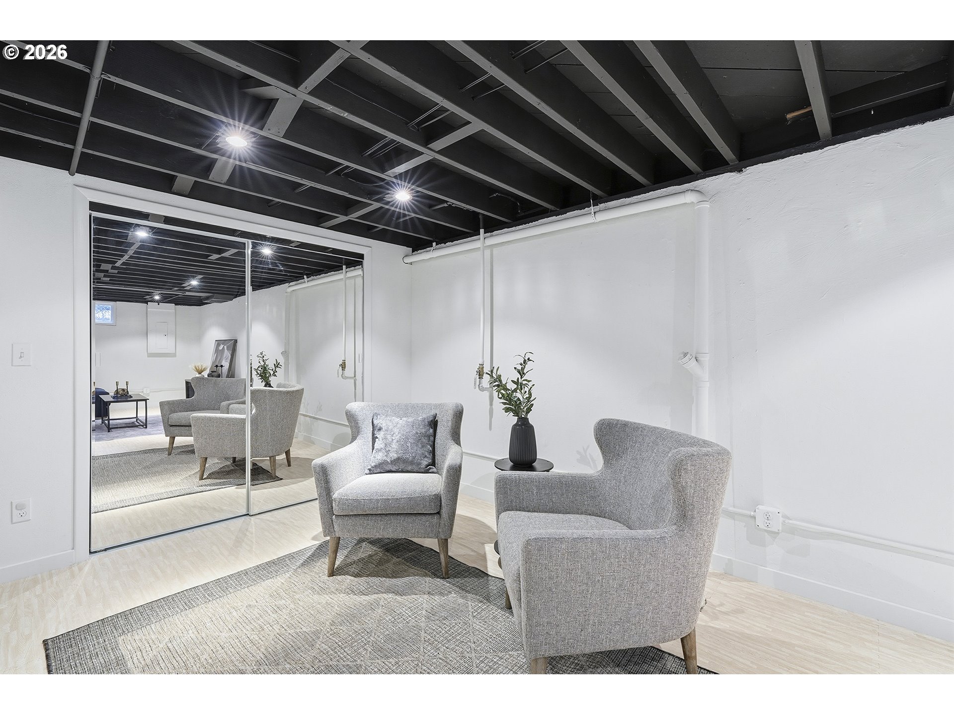 6123 Northeast Halsey Street Portland, OR 97213 - Photo 32 of 46 a living room with furniture and a table