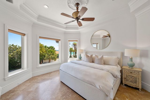 a room with furniture