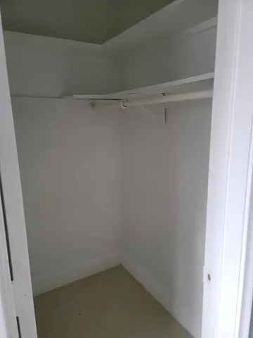 a small space with a door